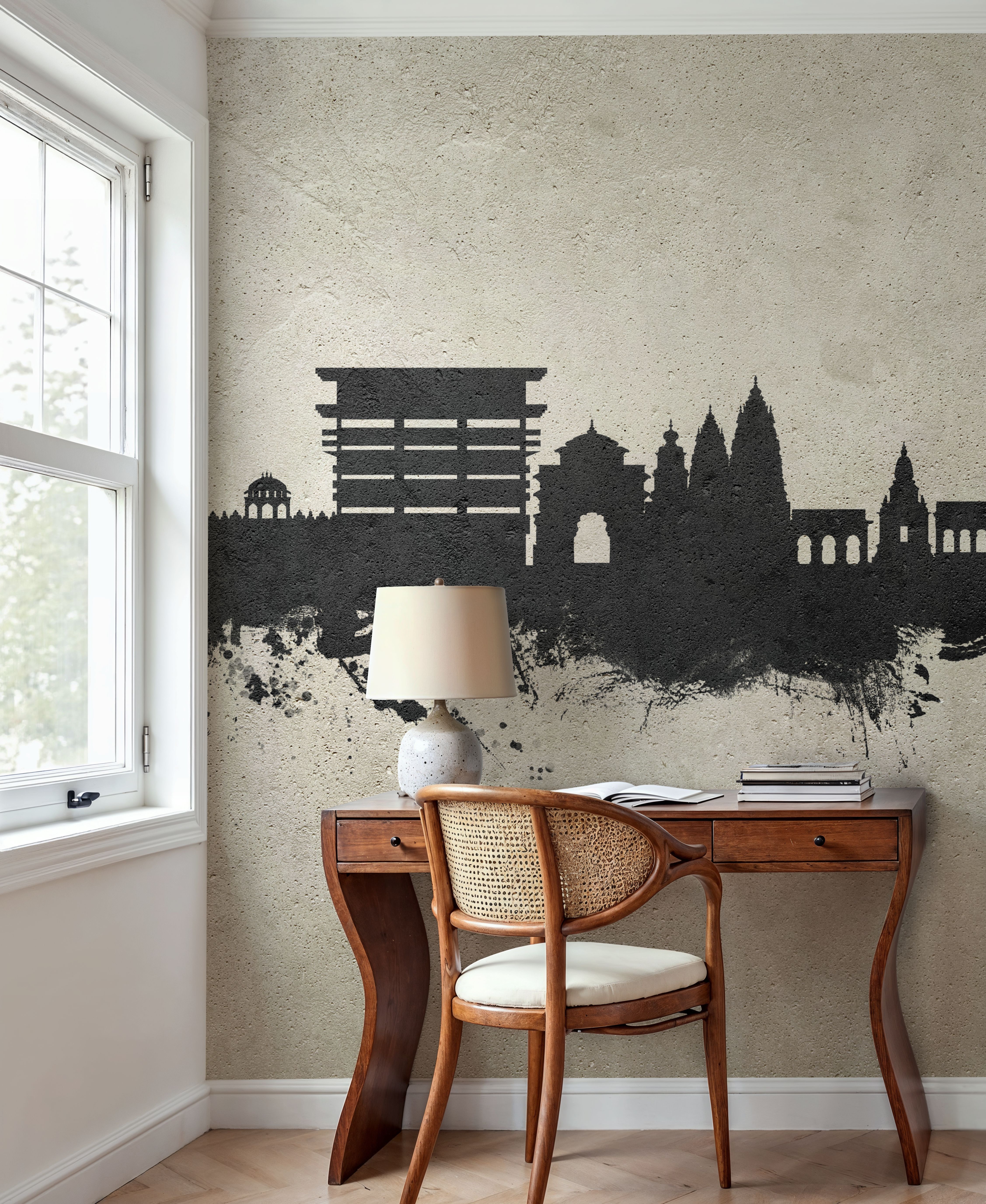 Pandharpur India Skyline Concrete