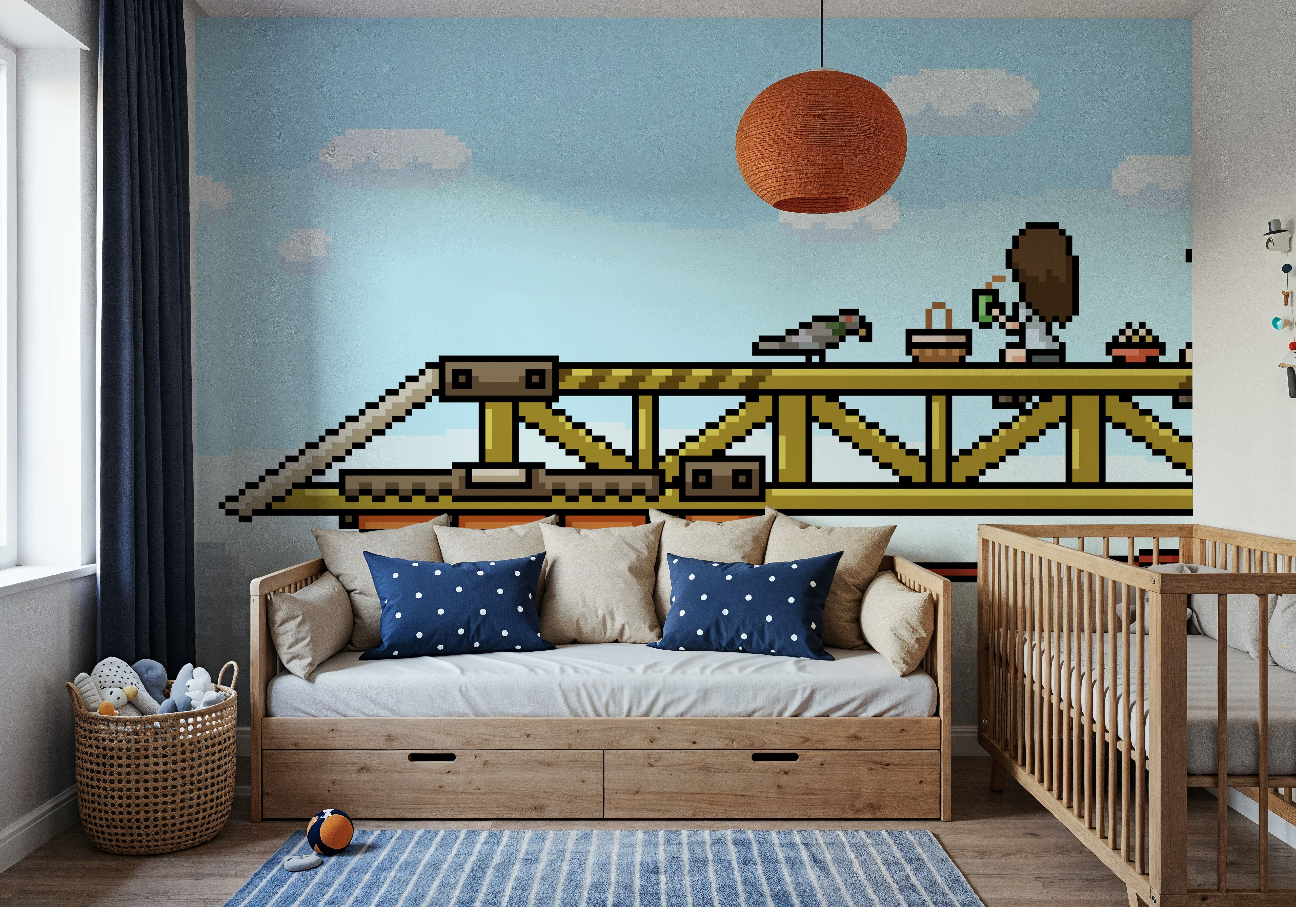 Pixel Crane