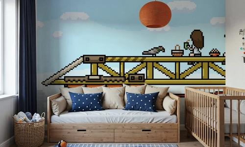 Pixel Crane
