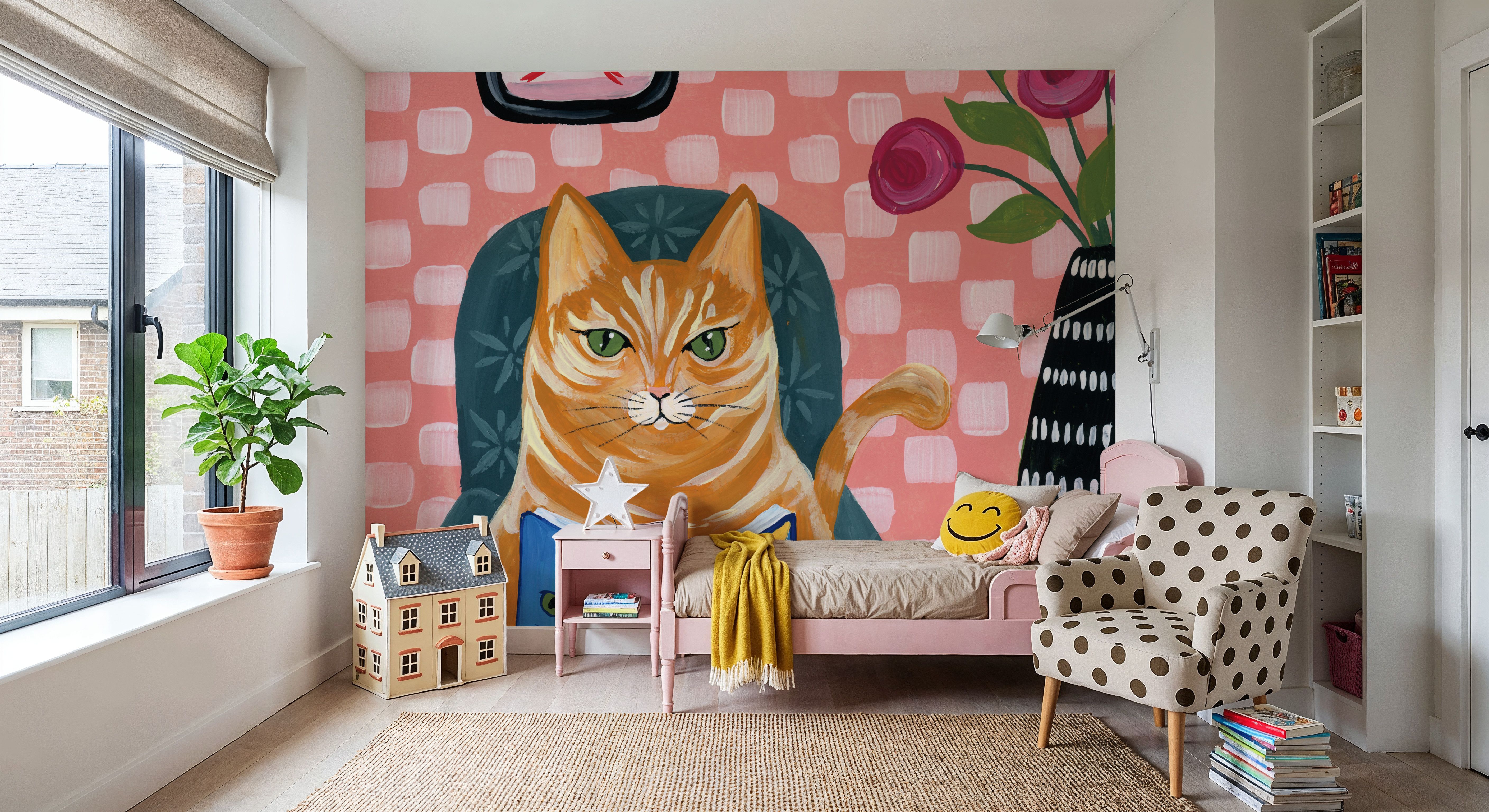 The Purrfect Chapter IV, Papel pintado