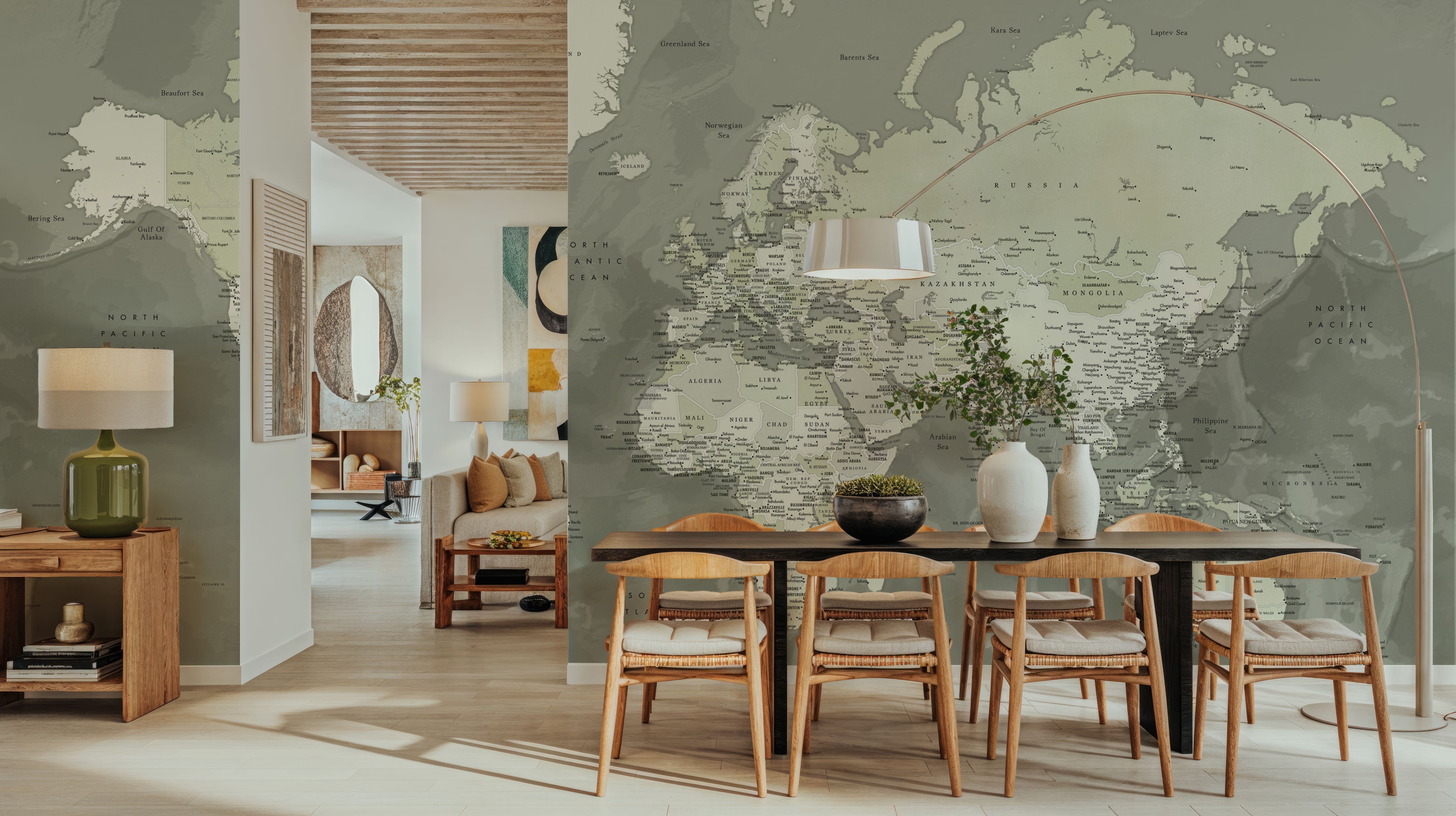 World Map Cities - Faolan