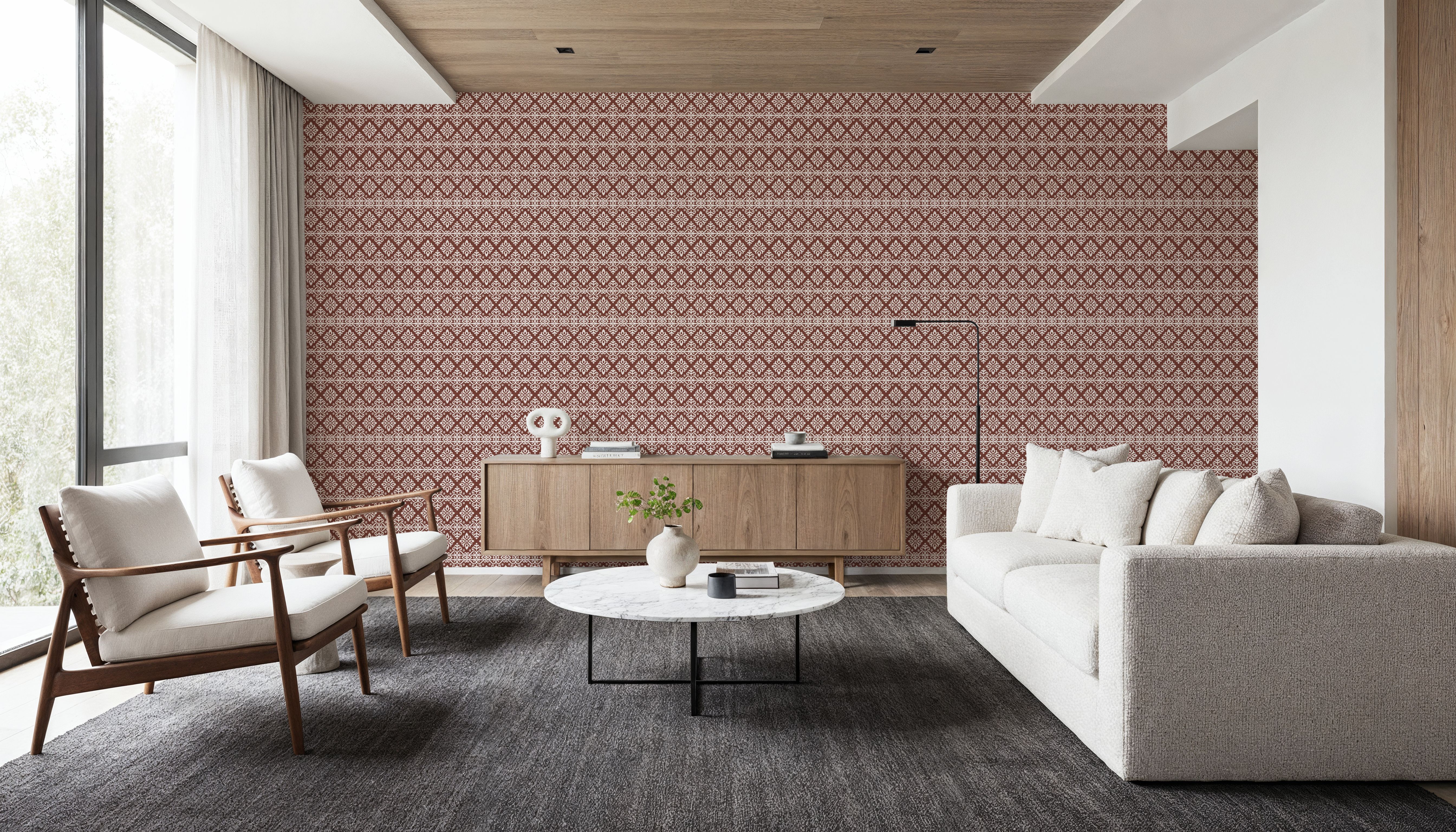 Amadora Squares Brown