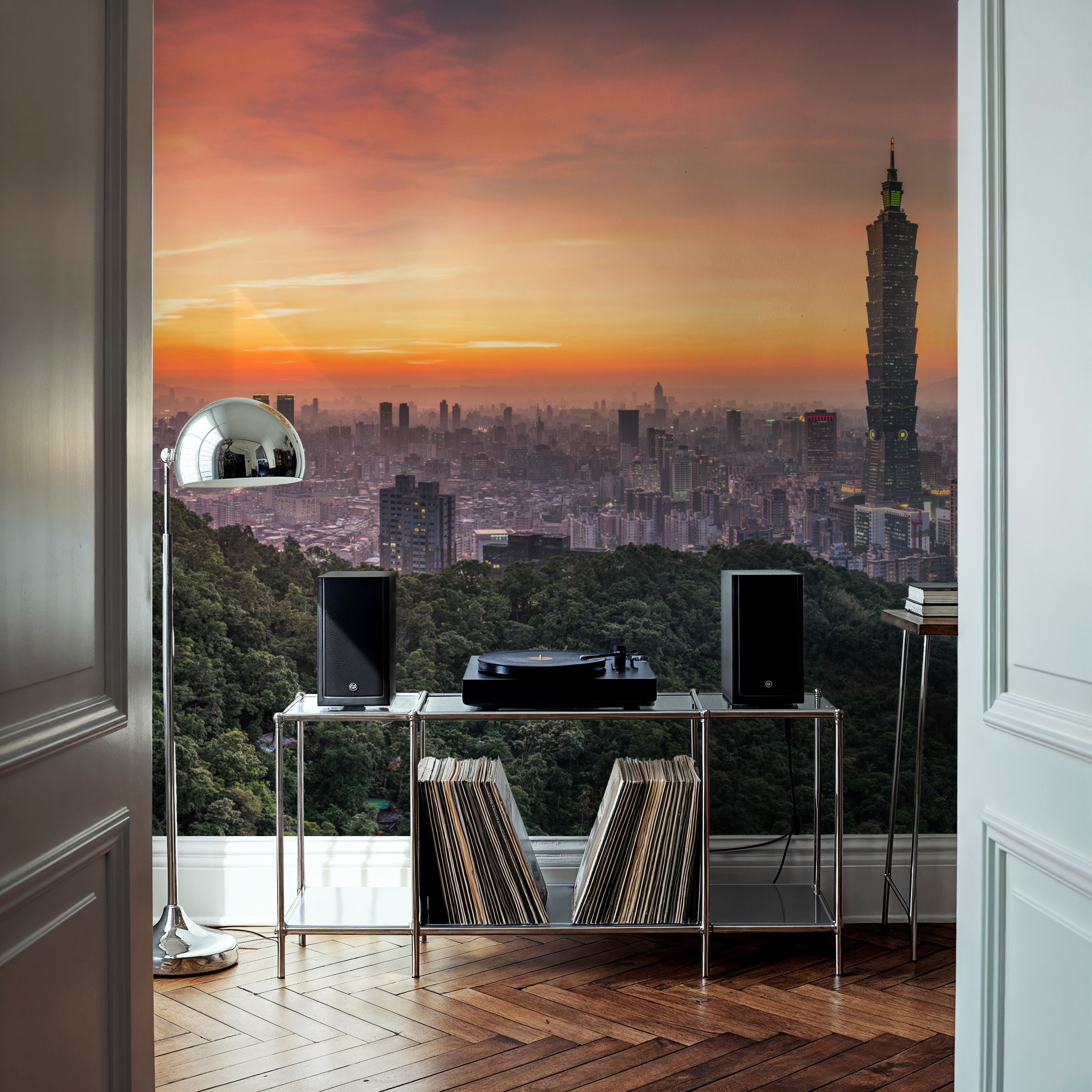 Taipei Sunset Red