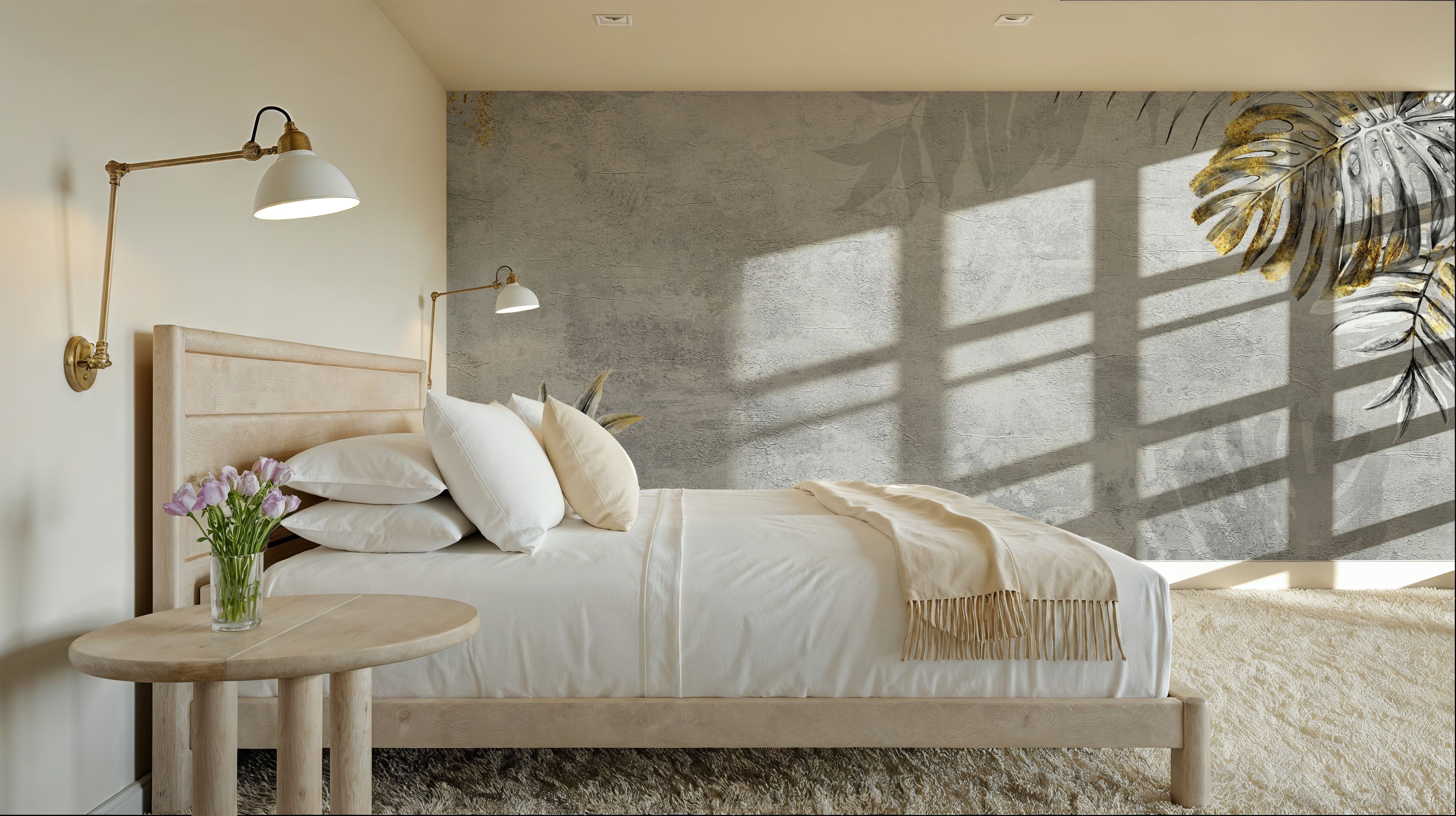 Vintage Concrete Plants, Wallpaper