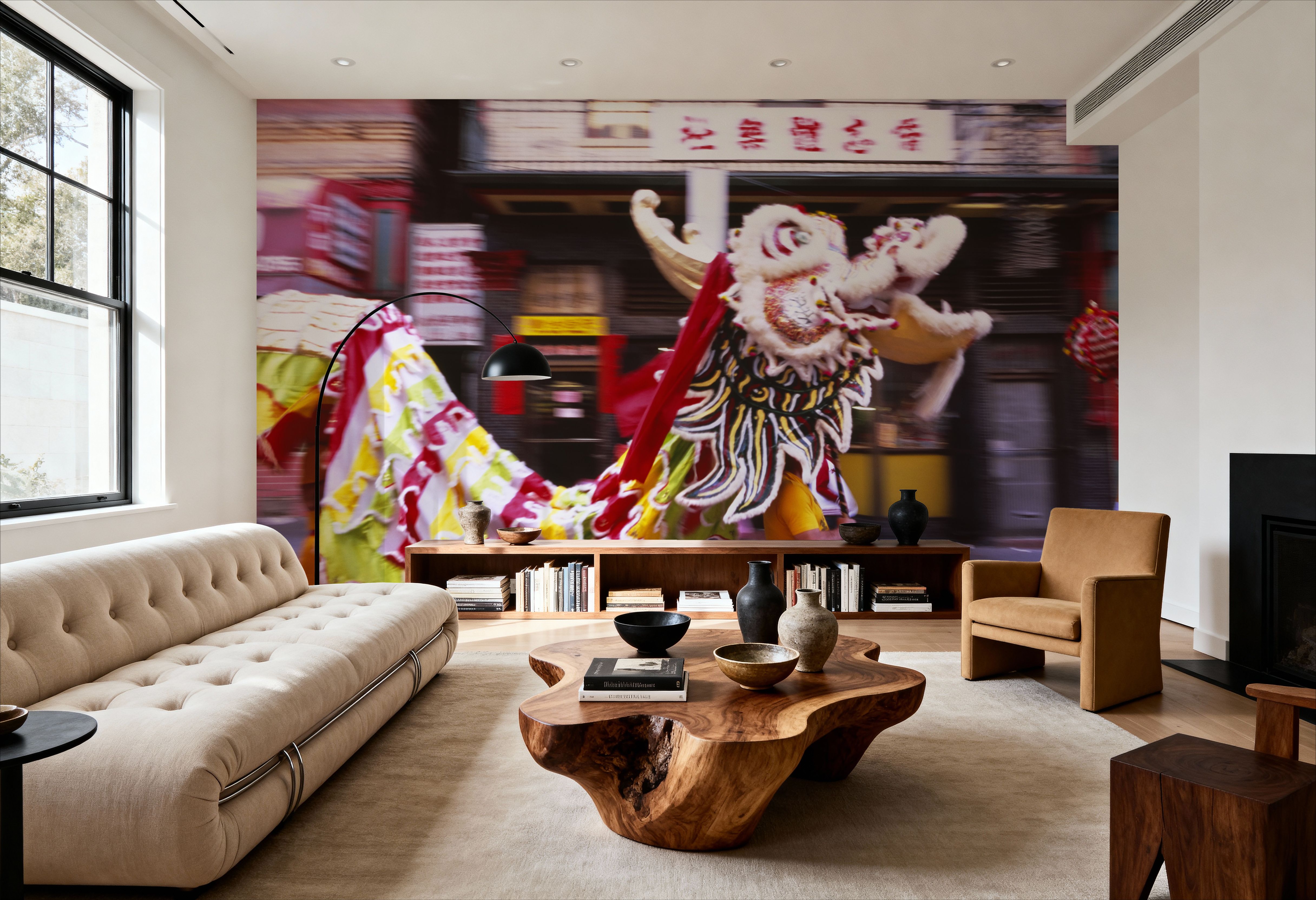 Golden Dragon Festival, Tapeten