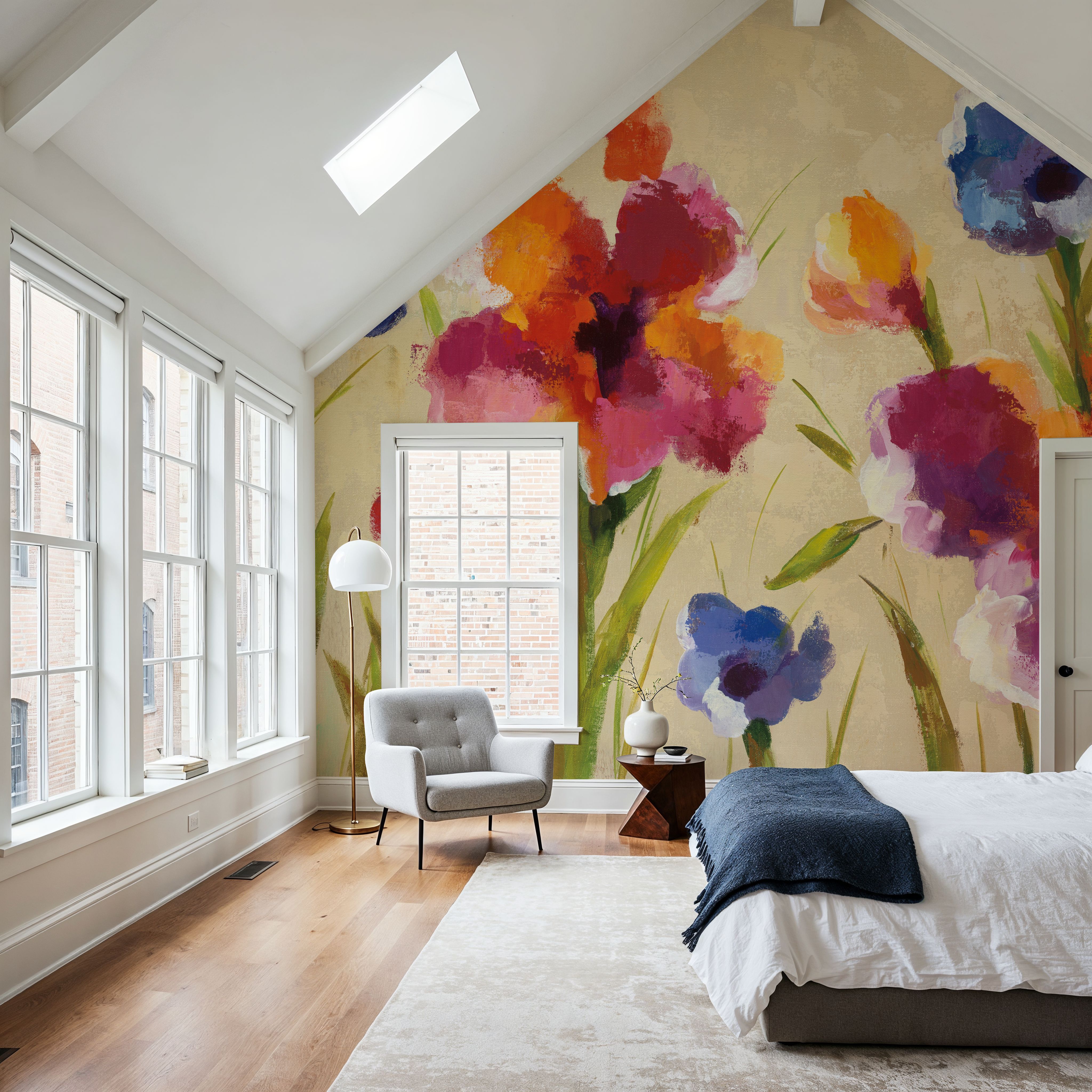 Bold Bright Flowers I