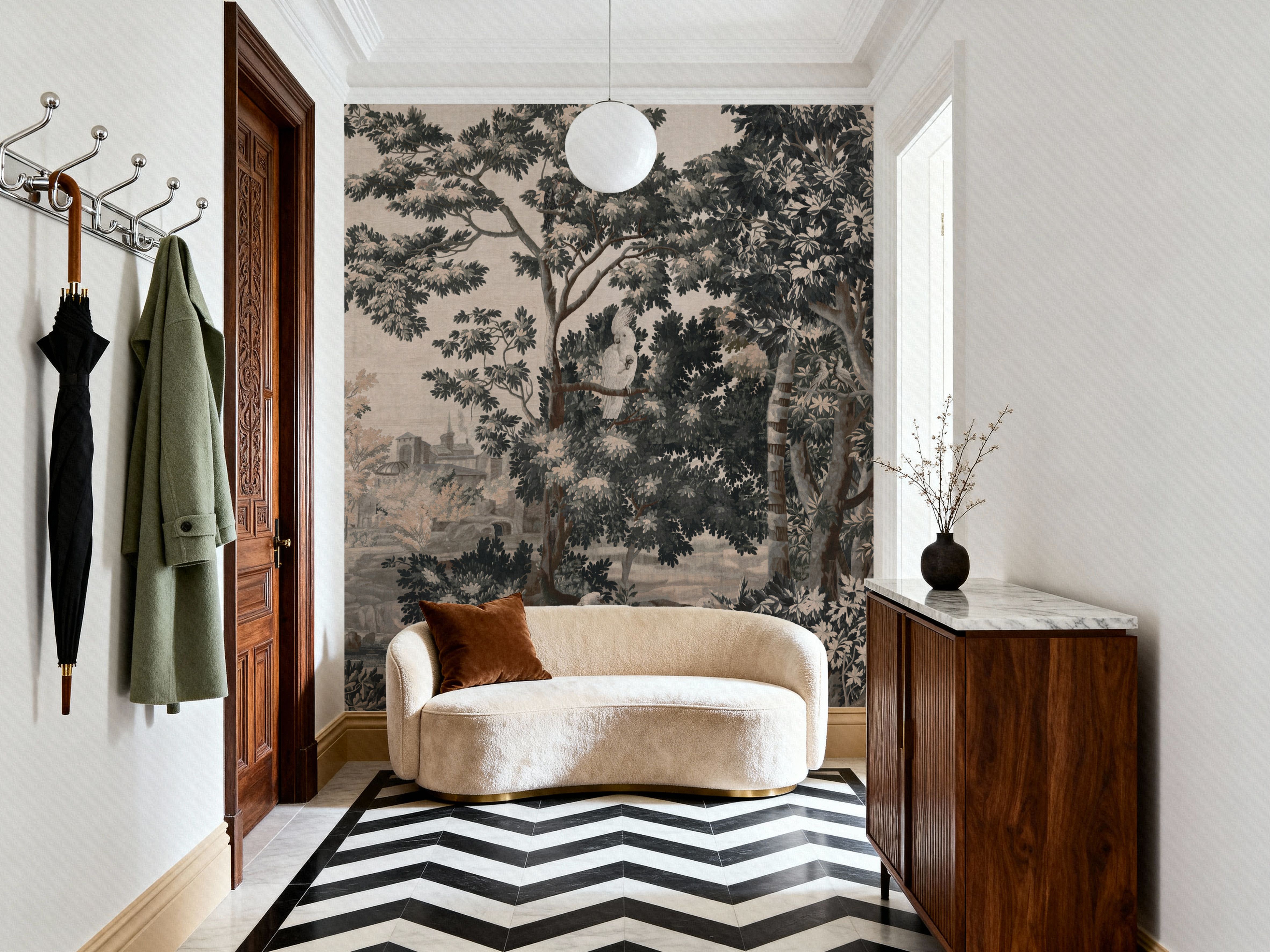 Enchanted Grove Tapestry, Teal