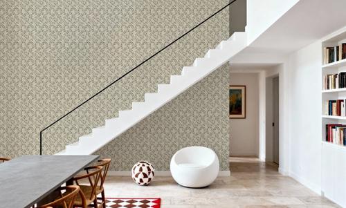 Emerald Trellis Petite, Light Beige