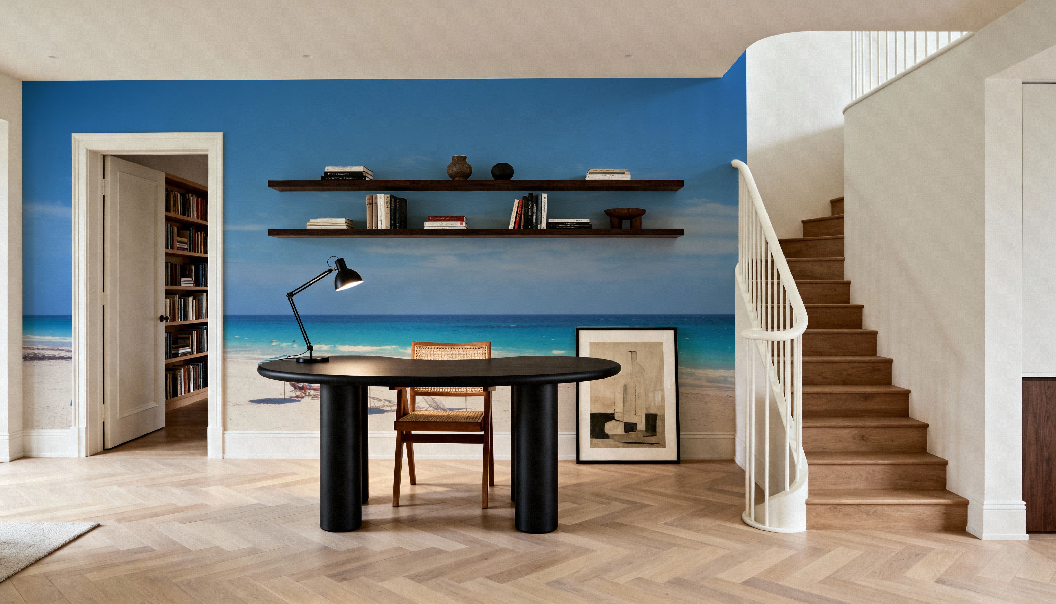 Serene Umbrella Shores