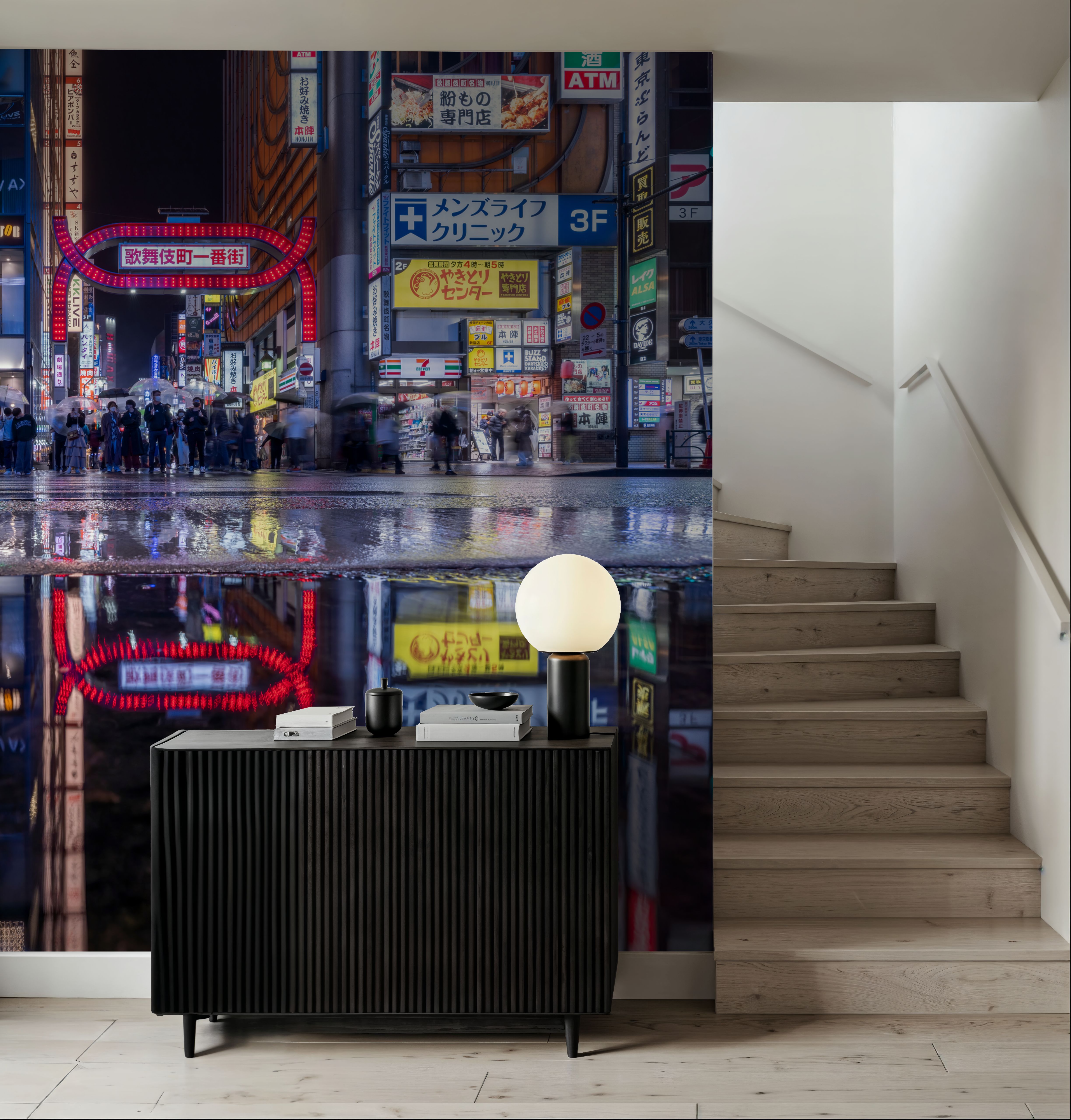 Kabukicho Nightlife Reflections