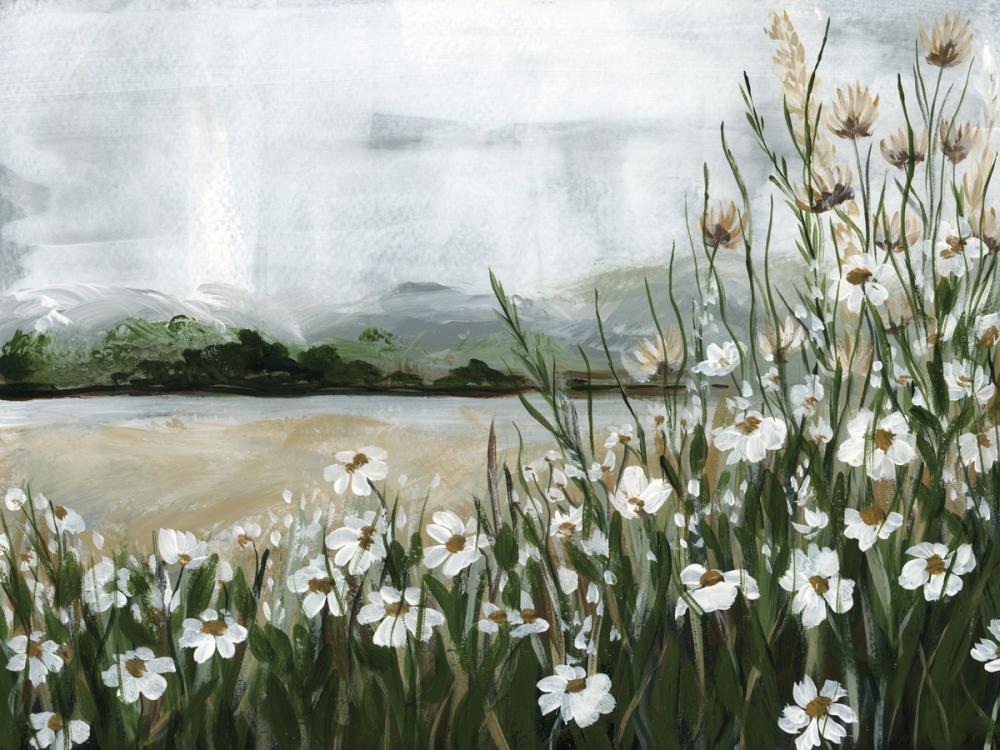 Wildflowers Among the Landscape