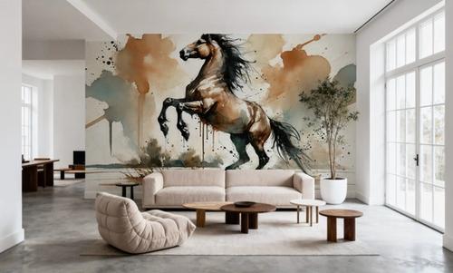 Fiery Horse Elegance