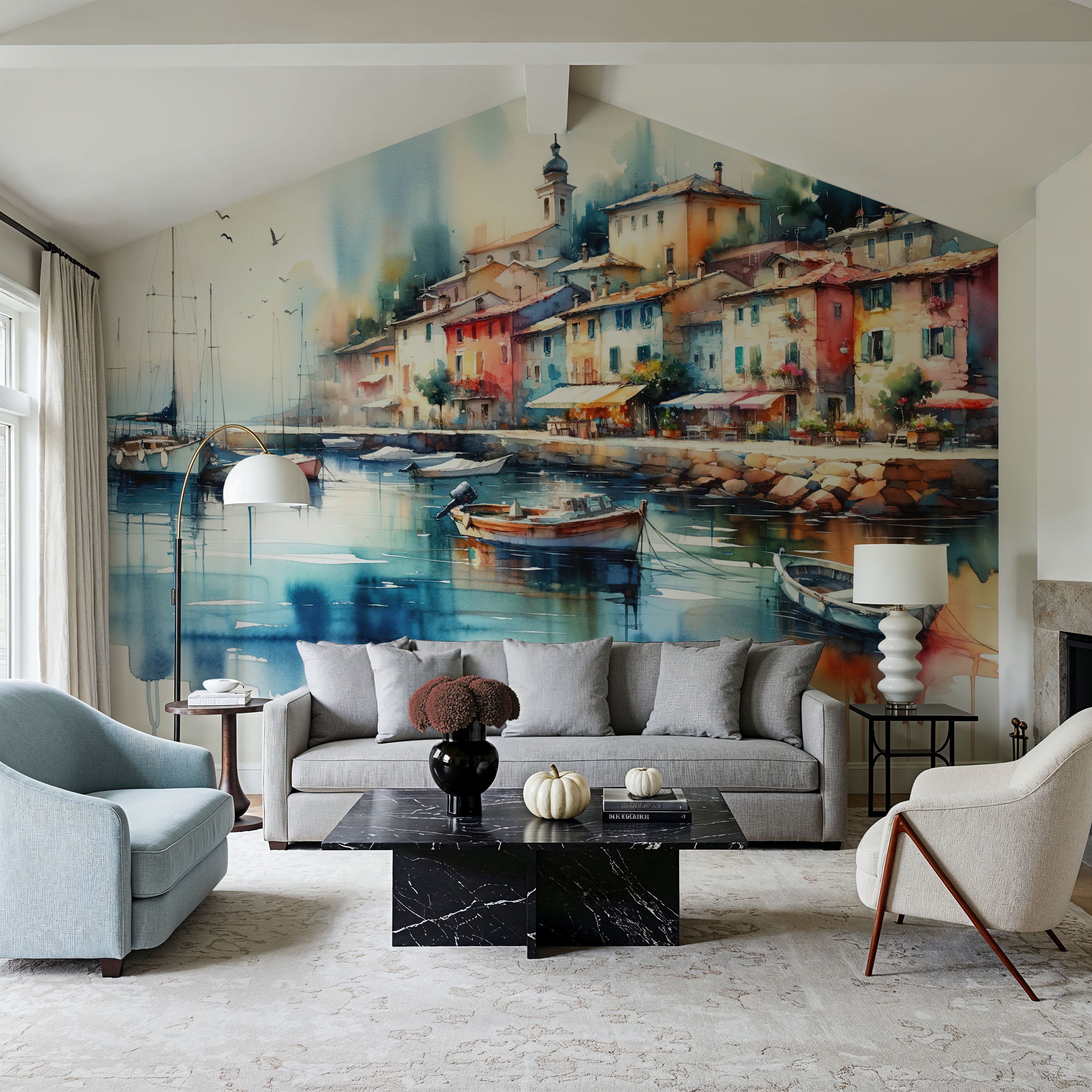 Seaside Village Tranquility