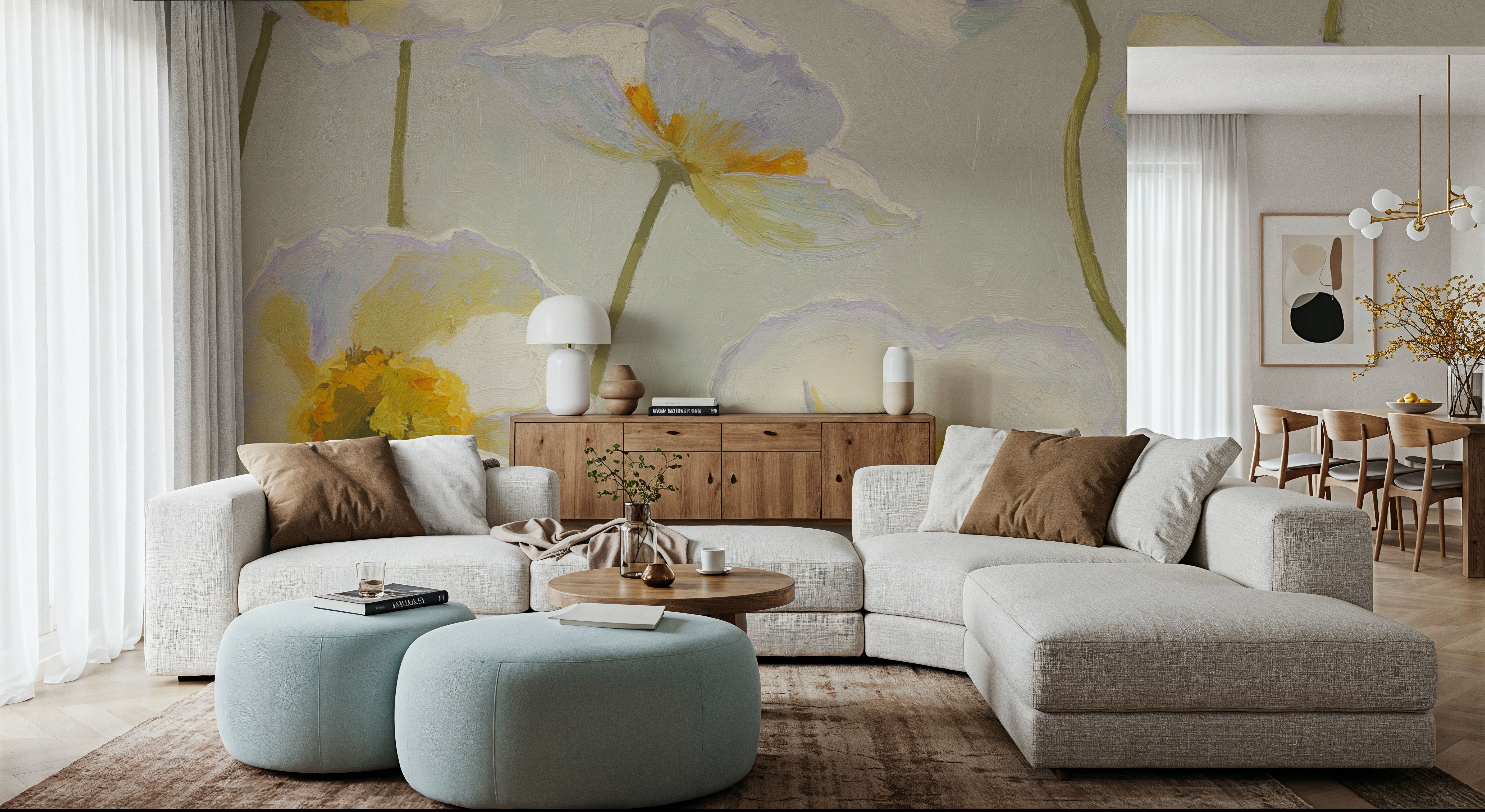 White on White Poppies