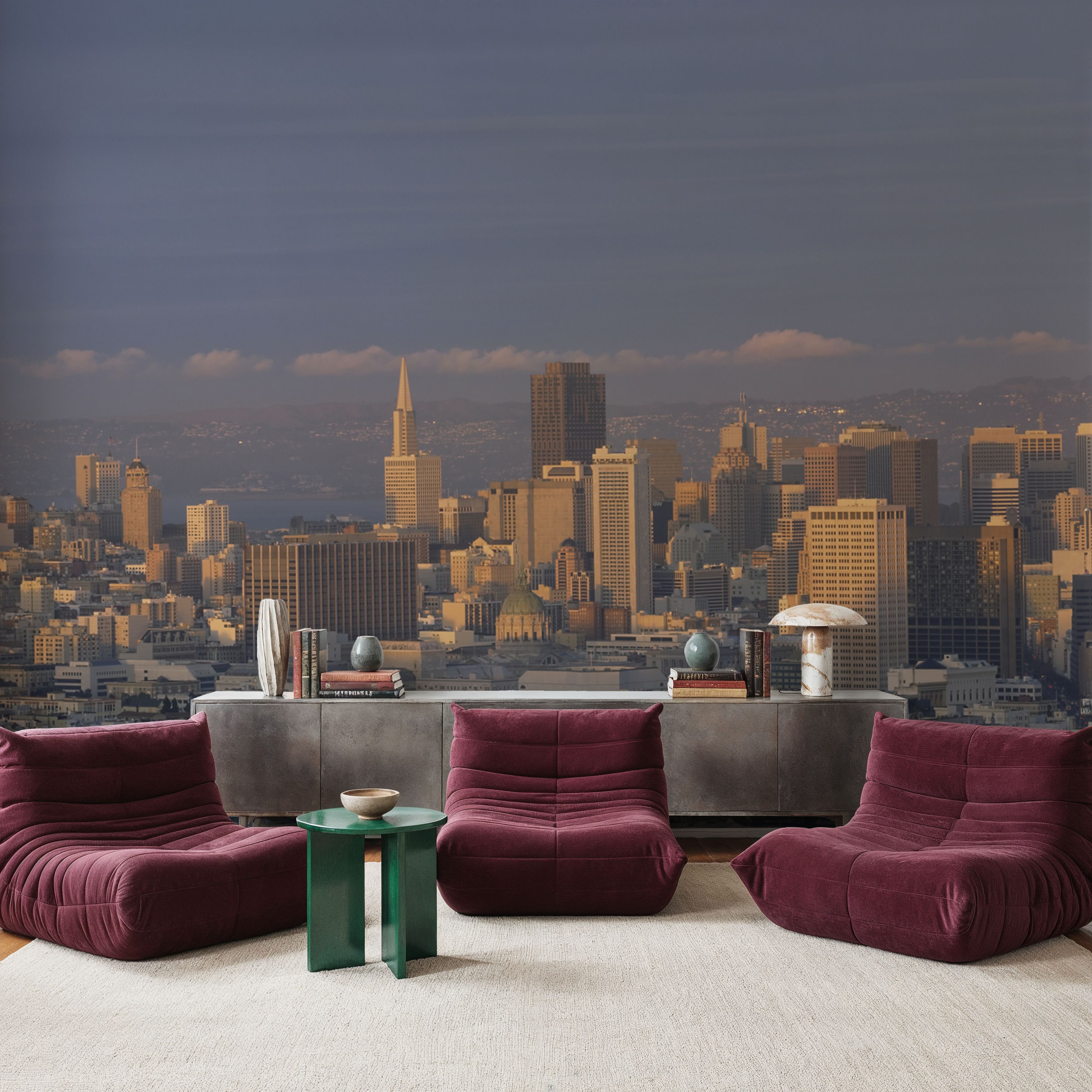 Golden Metropolis Dusk II