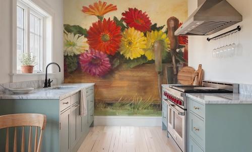 Gardeners Still Life with Gerberas