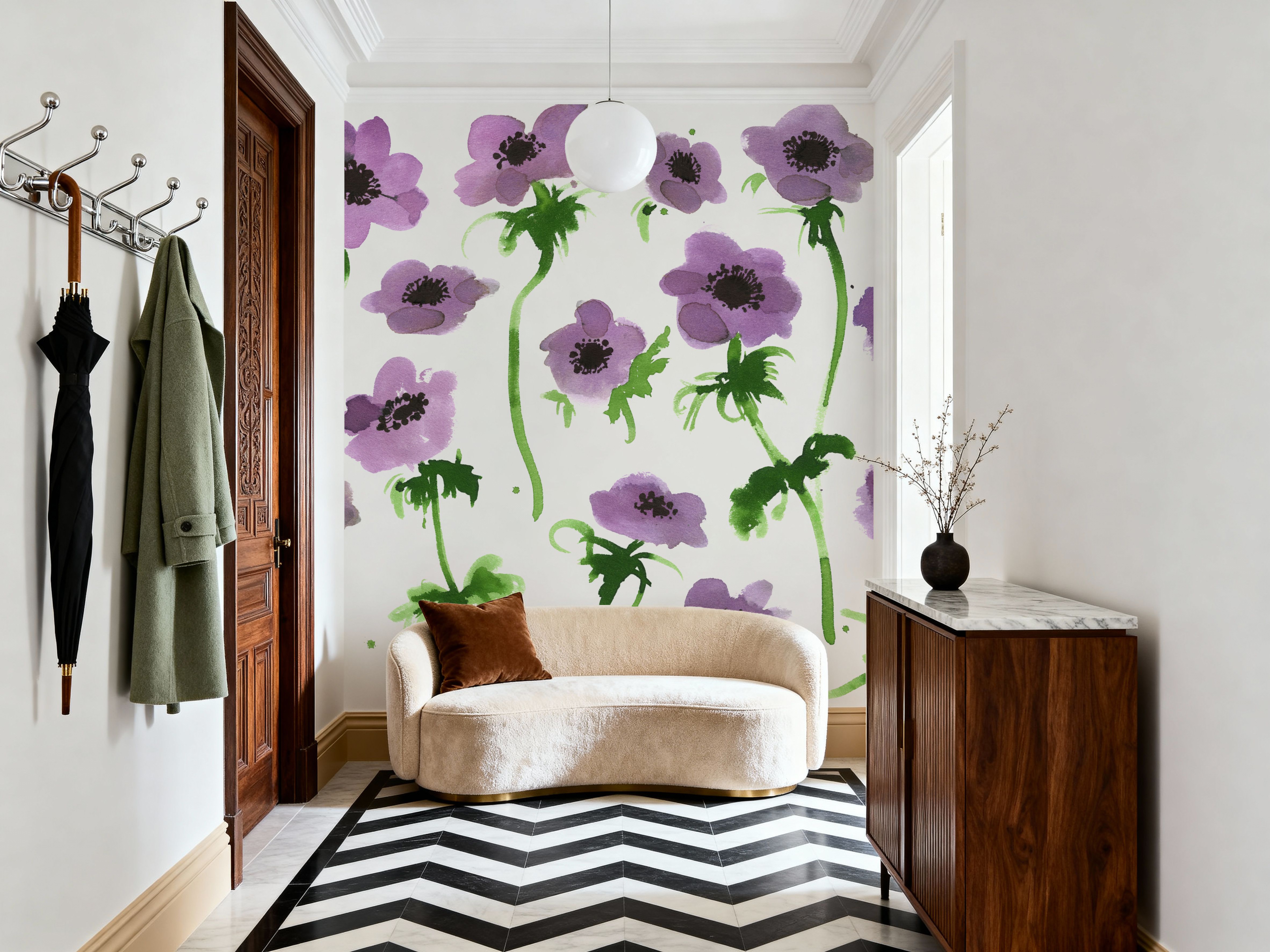 Purple Anemones