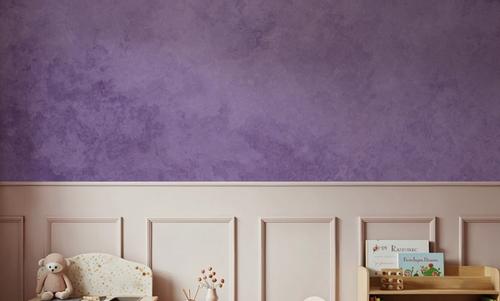 Subtle Plaster Wall, Aura Indigo