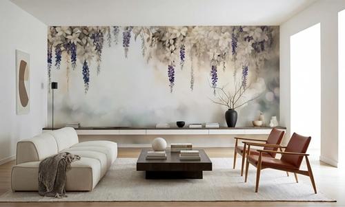 Gentle Wisteria Garden Warm