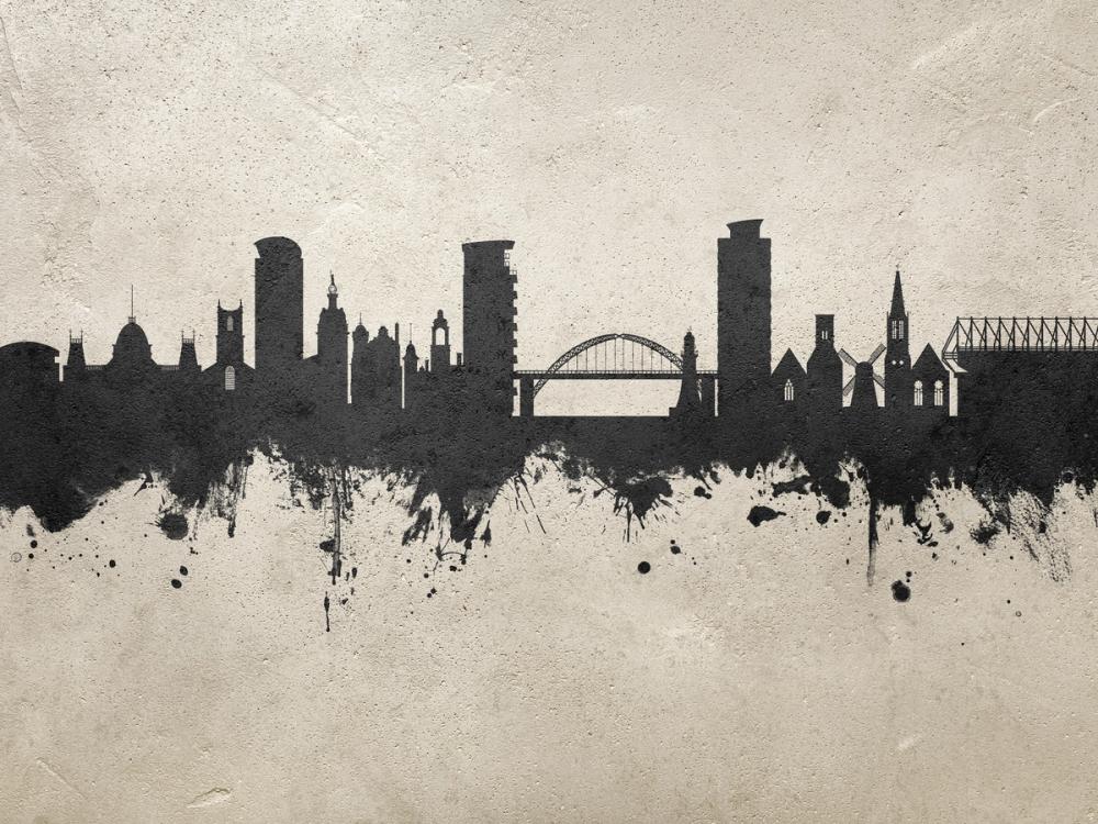 Sunderland England Skyline Concrete