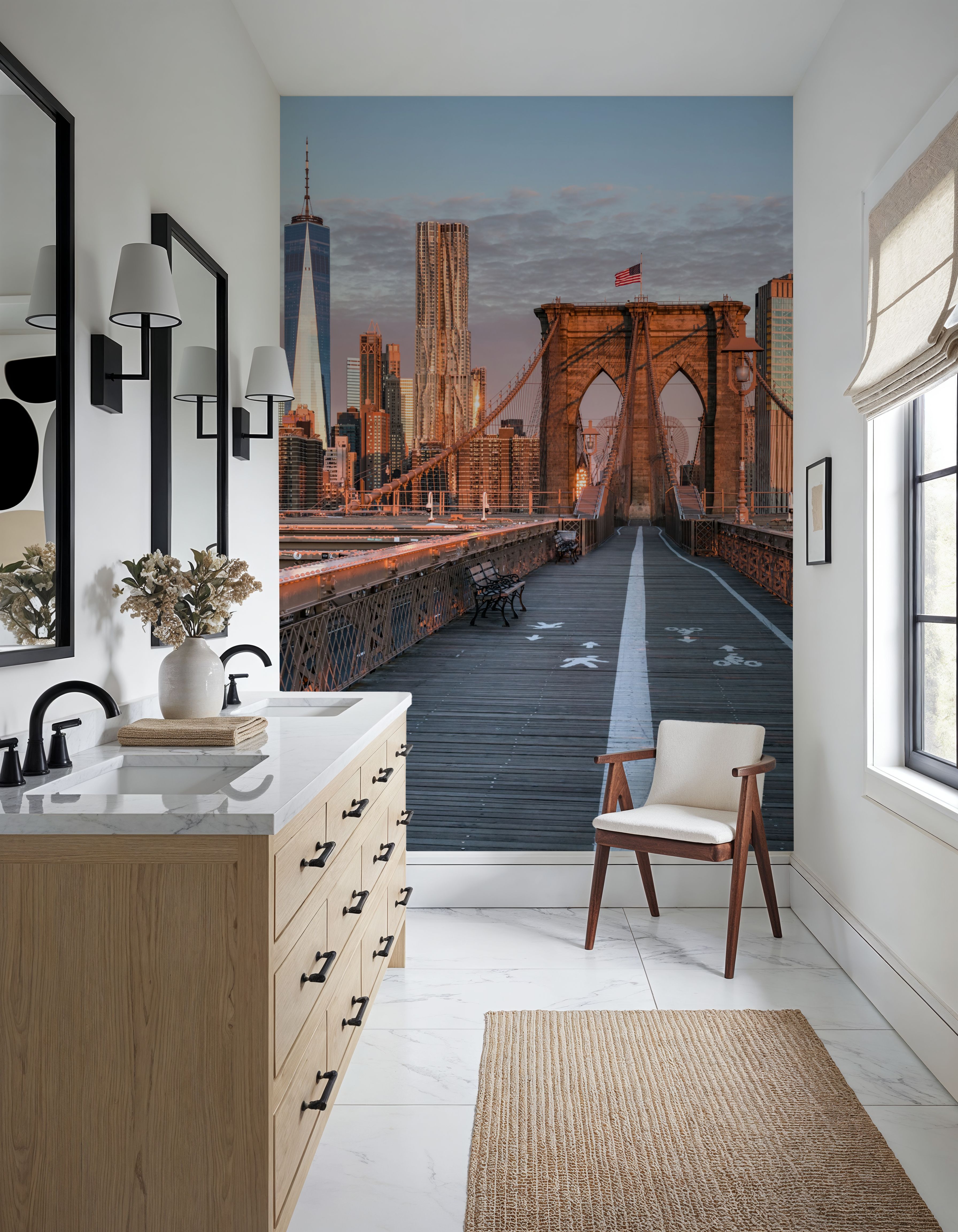 Brooklyn Bridge at Sunrise