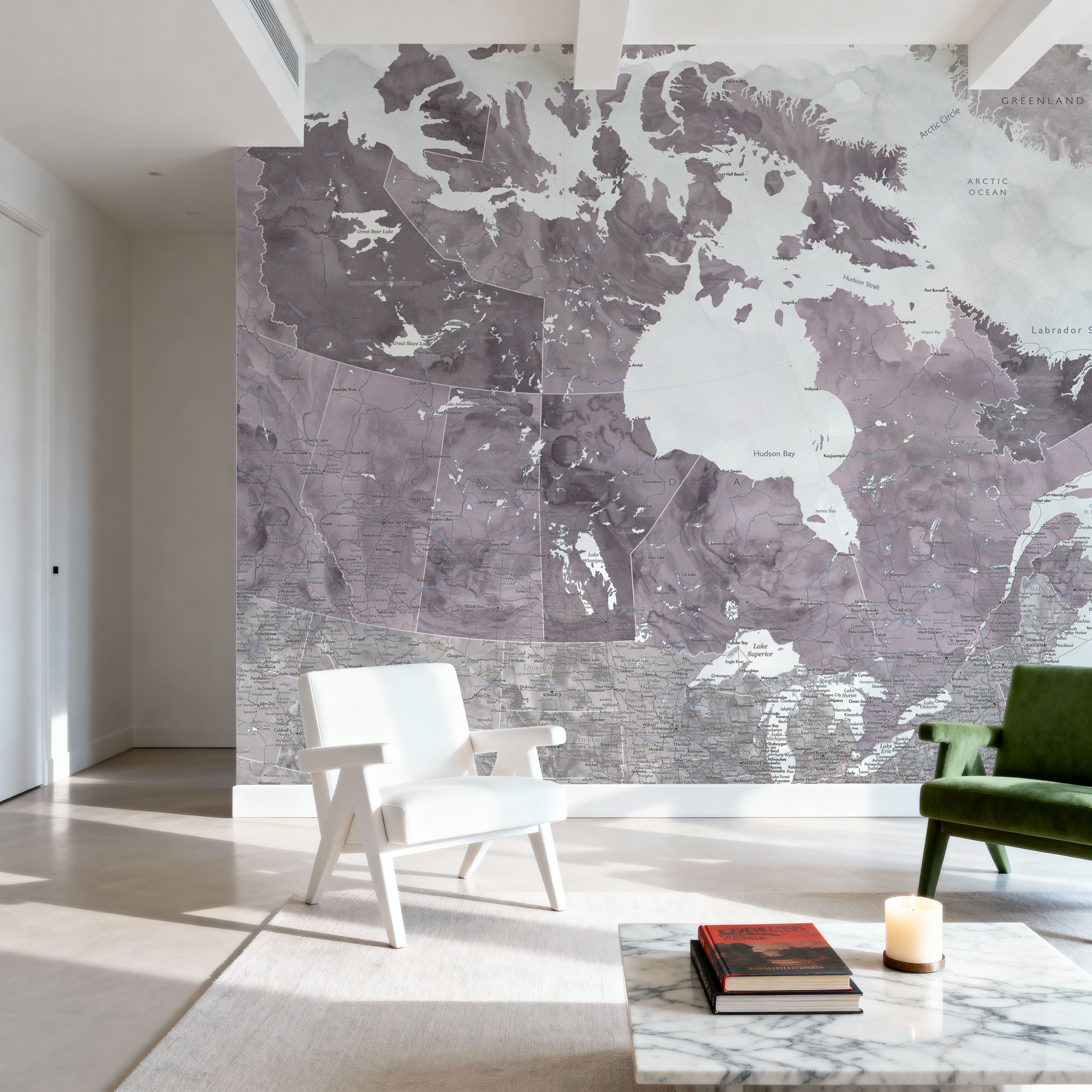 Canada Map Detailed - Helewidis