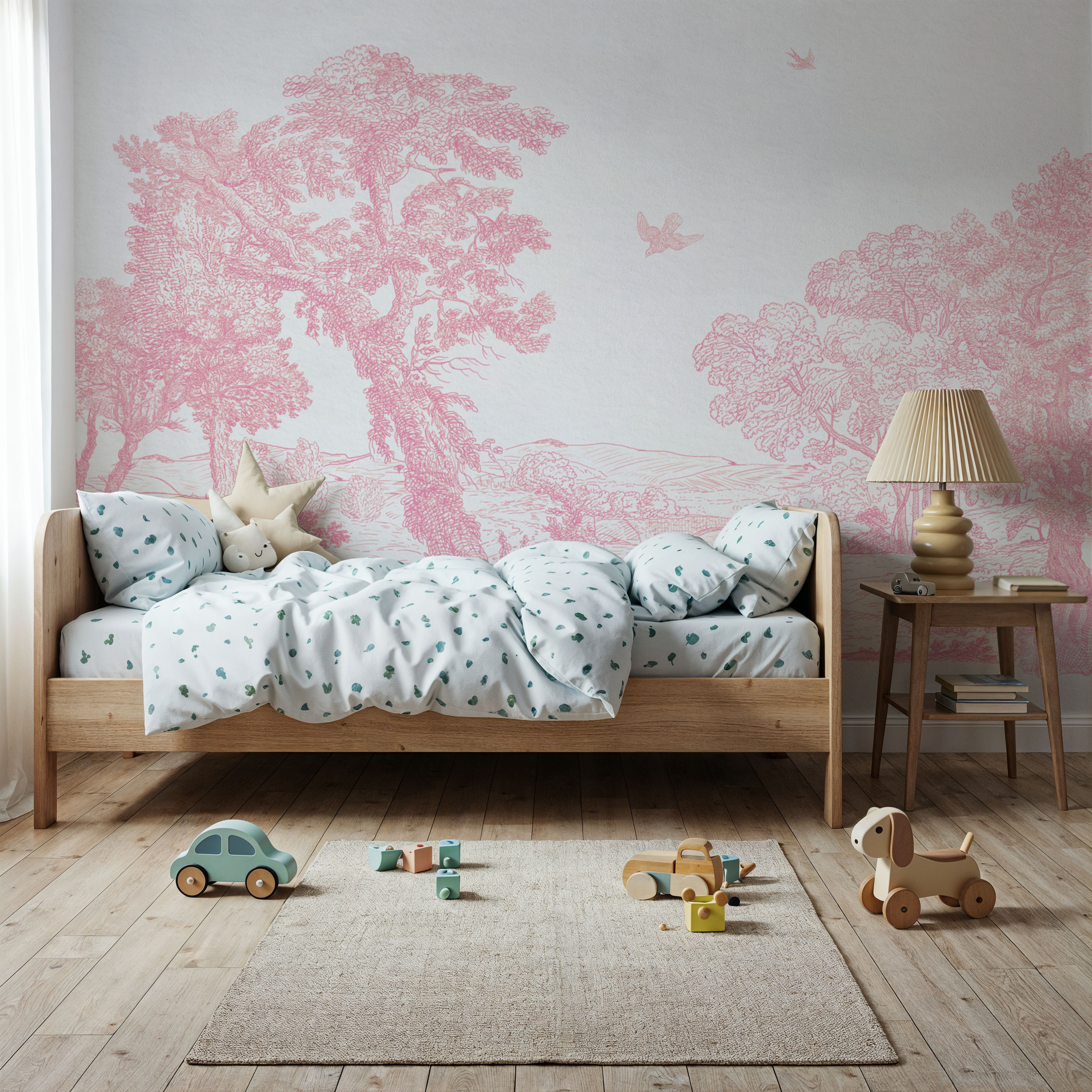 French Landscape, Pink Blush