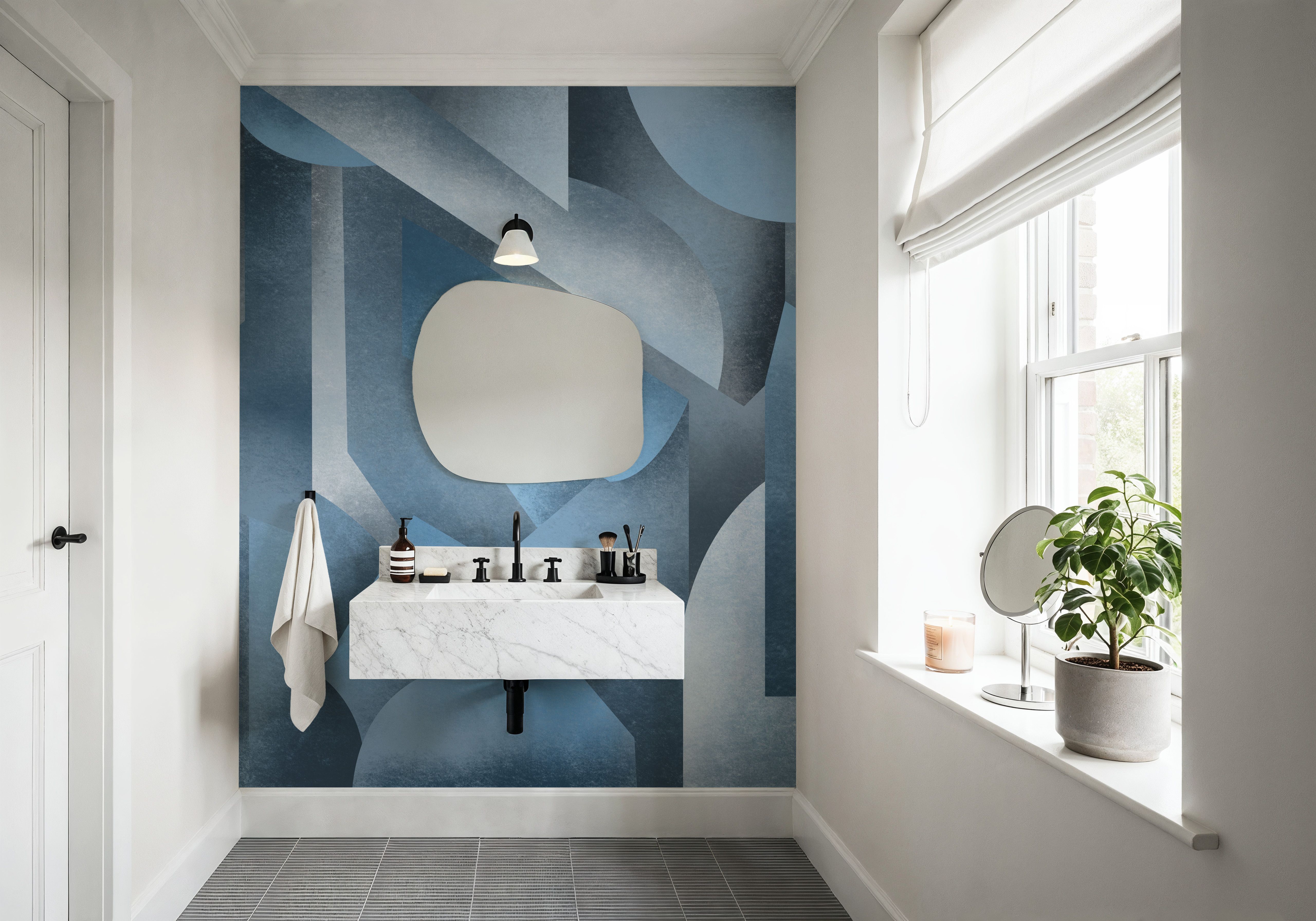 Chalky Geometrica, Blues