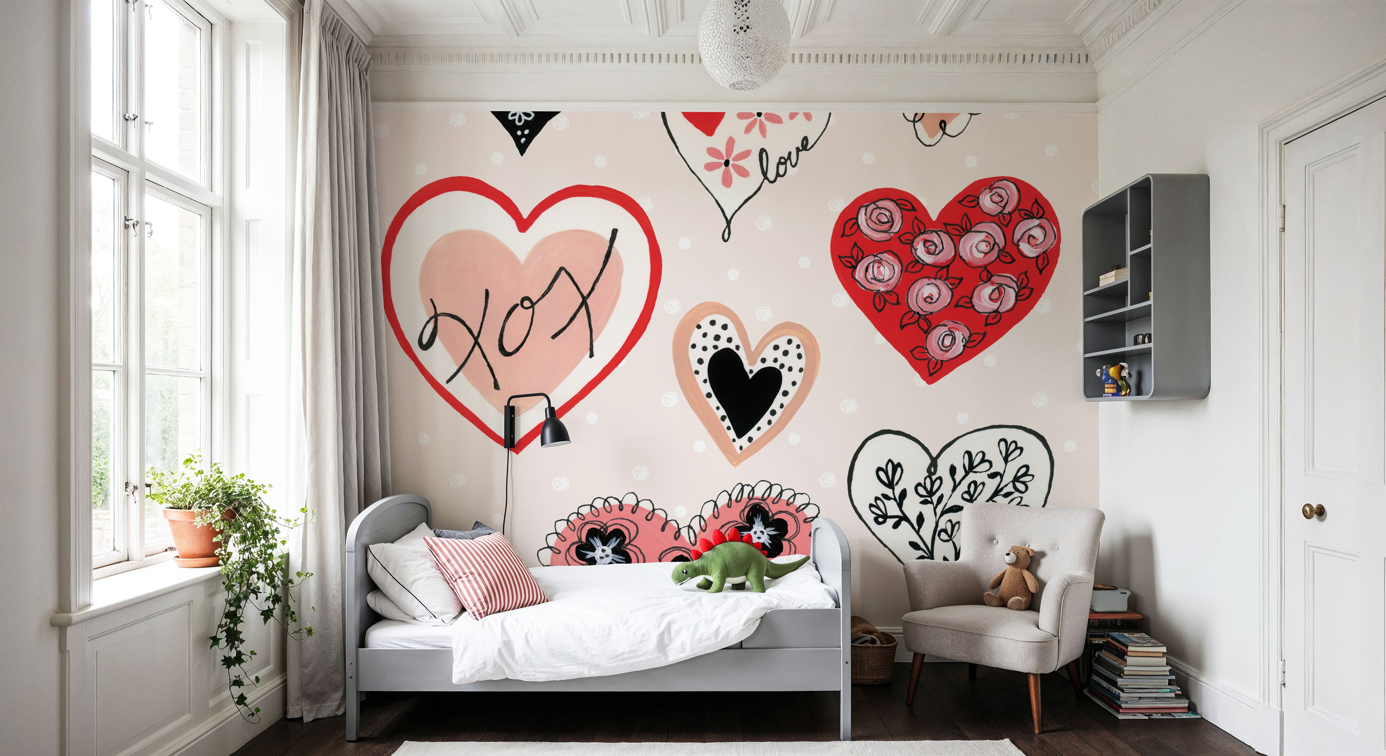 XOX Hearts, Wallpaper