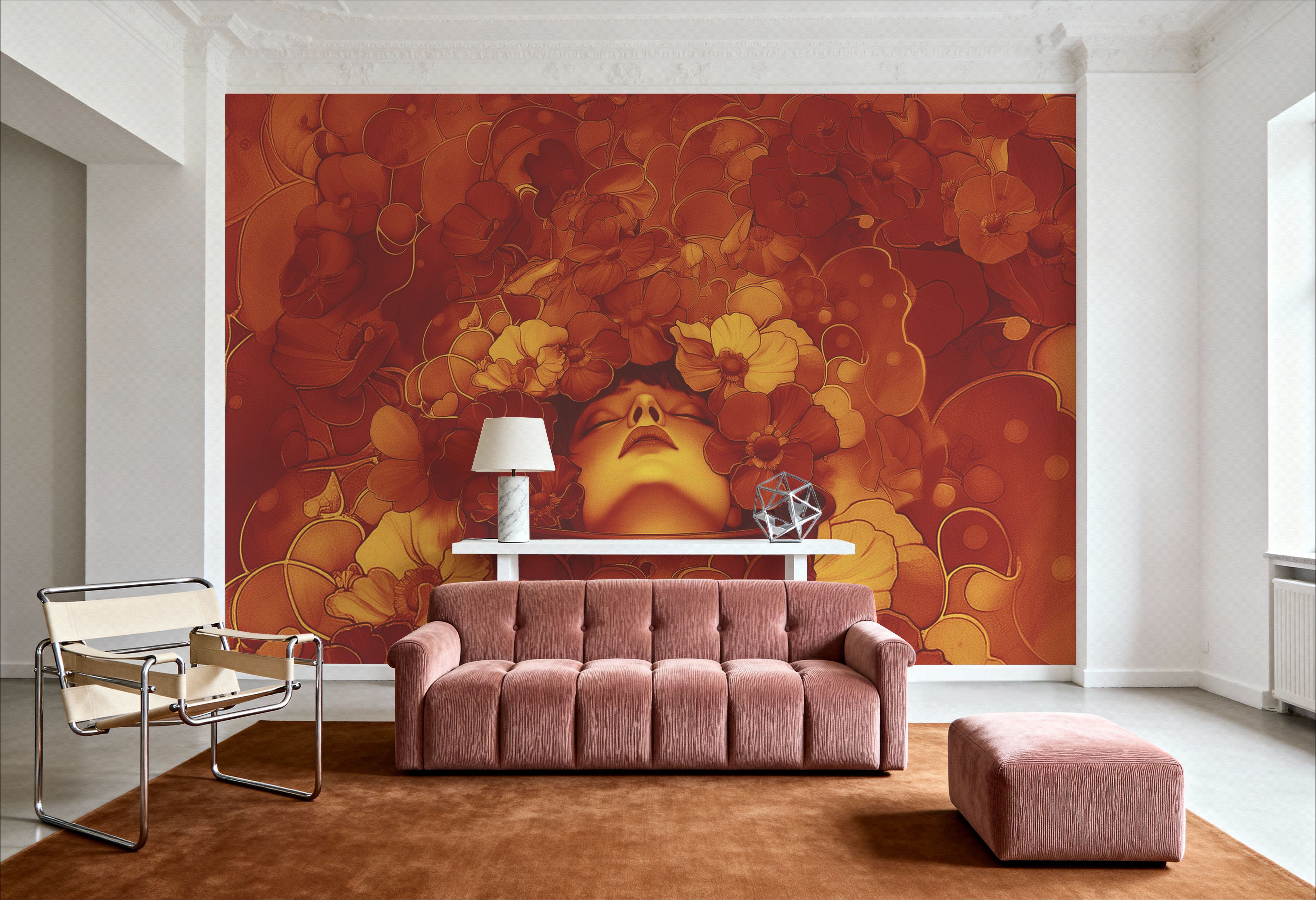 The Bucket of List Yellow Red, Wallpaper