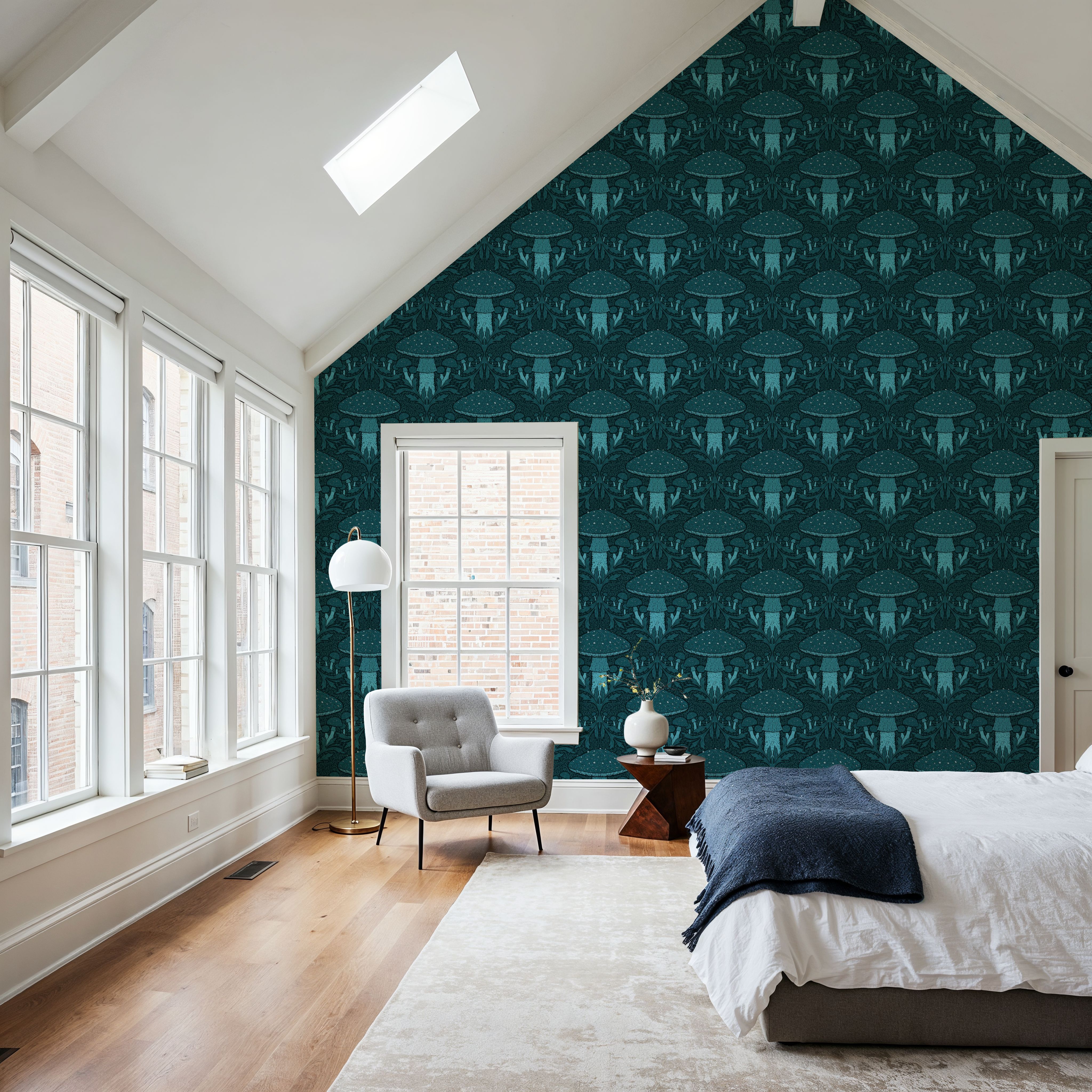 Heritage Toadstool, Blue