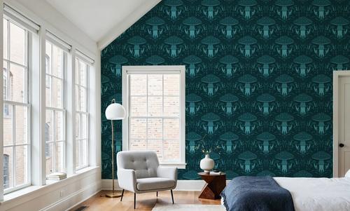 Heritage Toadstool, Blue