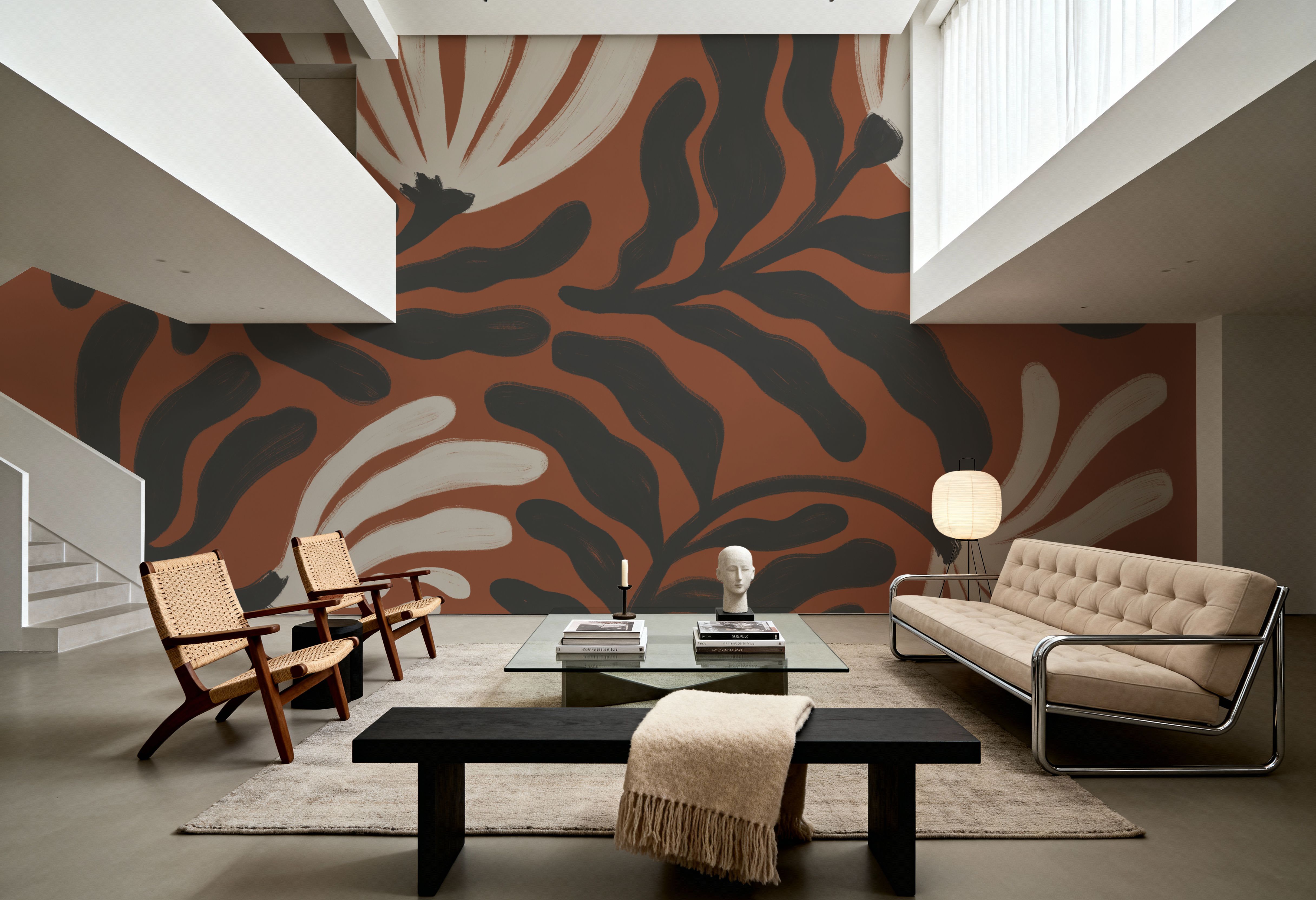 Simple Petals I Brown