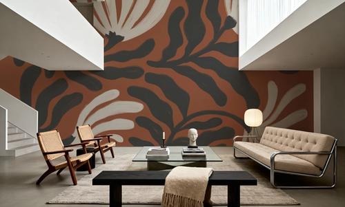 Simple Petals I Brown