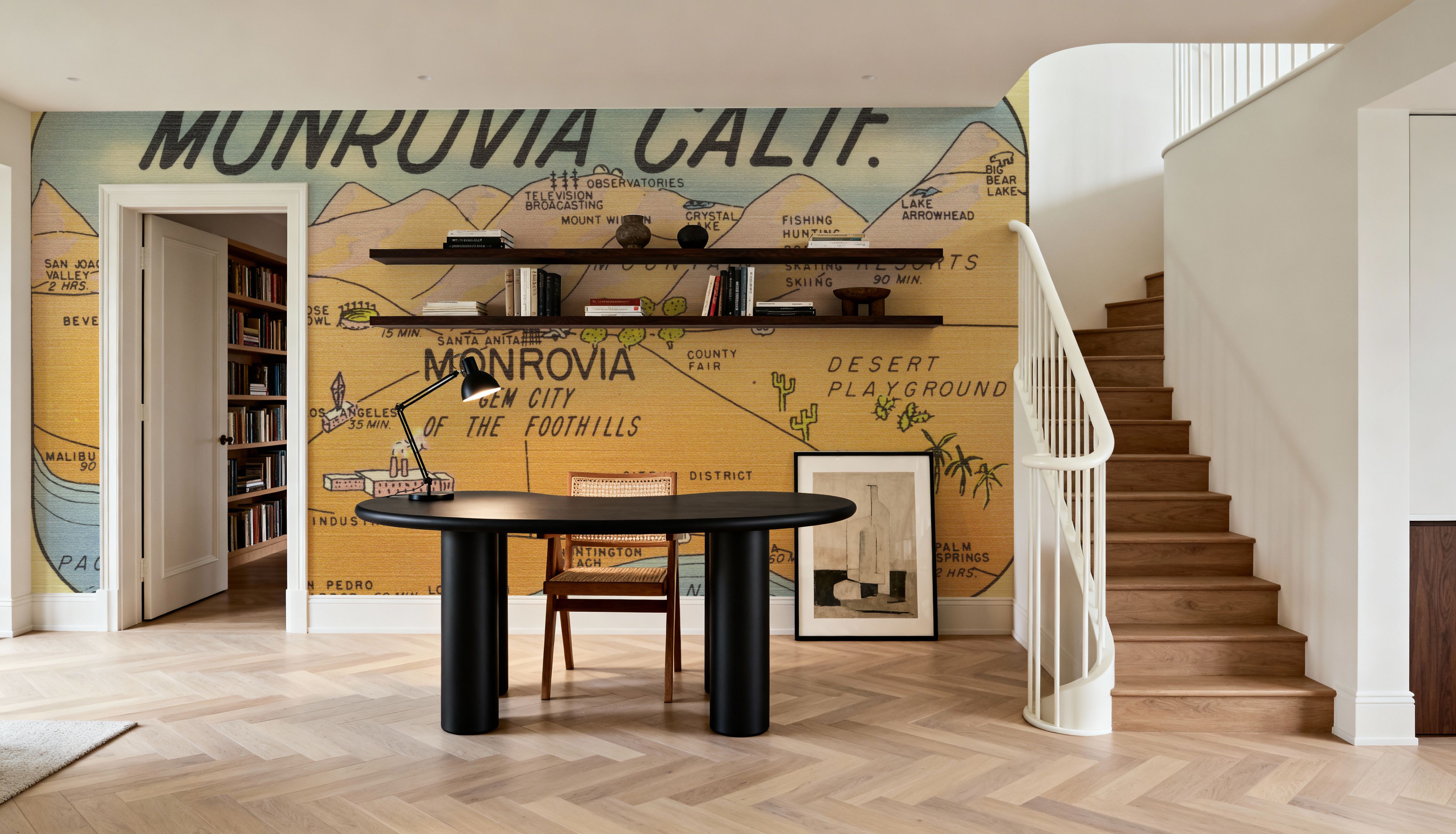 Greetings from Monrovia - Screenprint Postcard