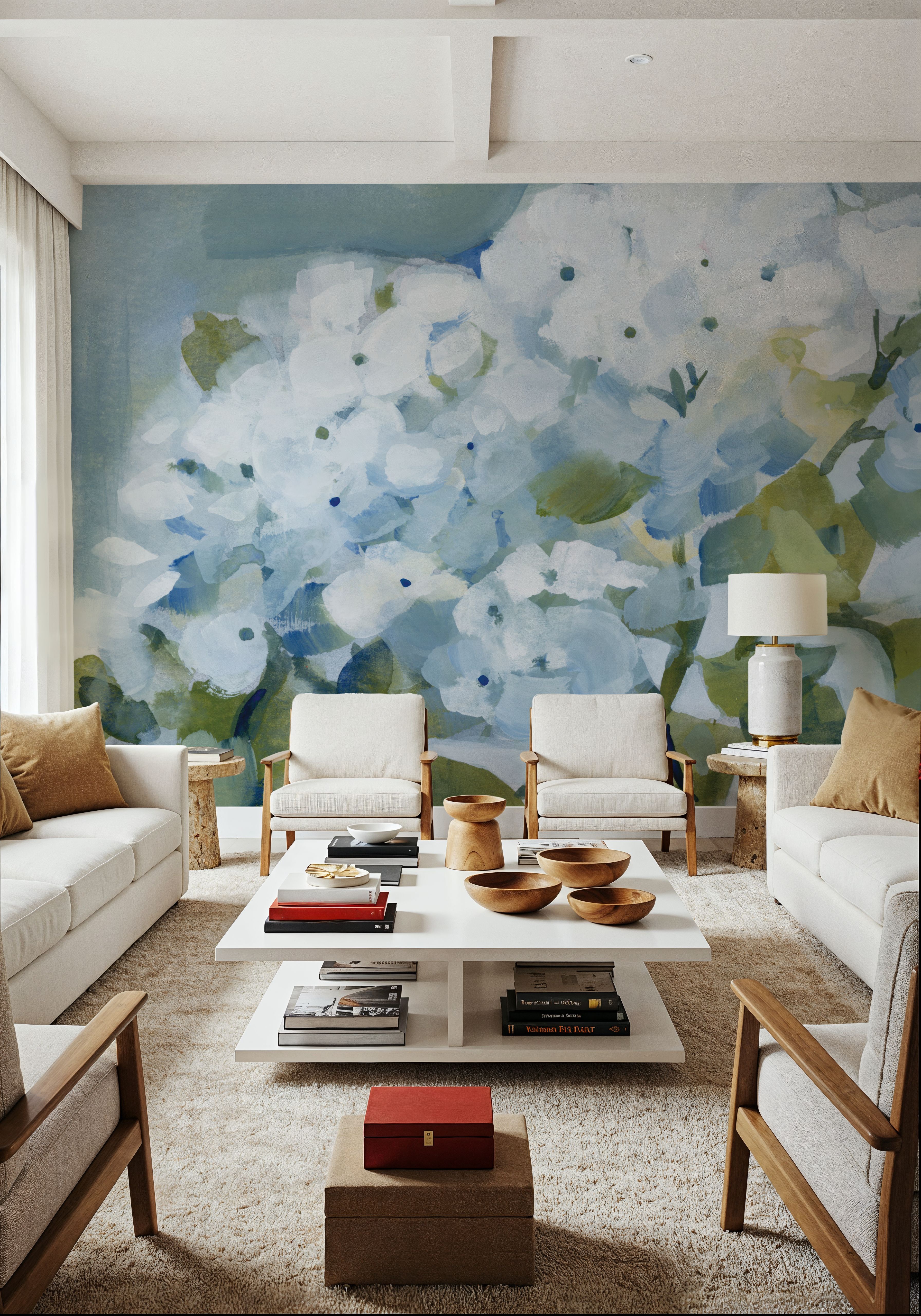 Spring Cottage Hydrangeas