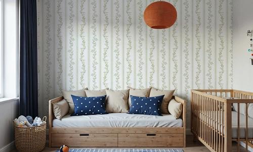 Botanical Pinstripe