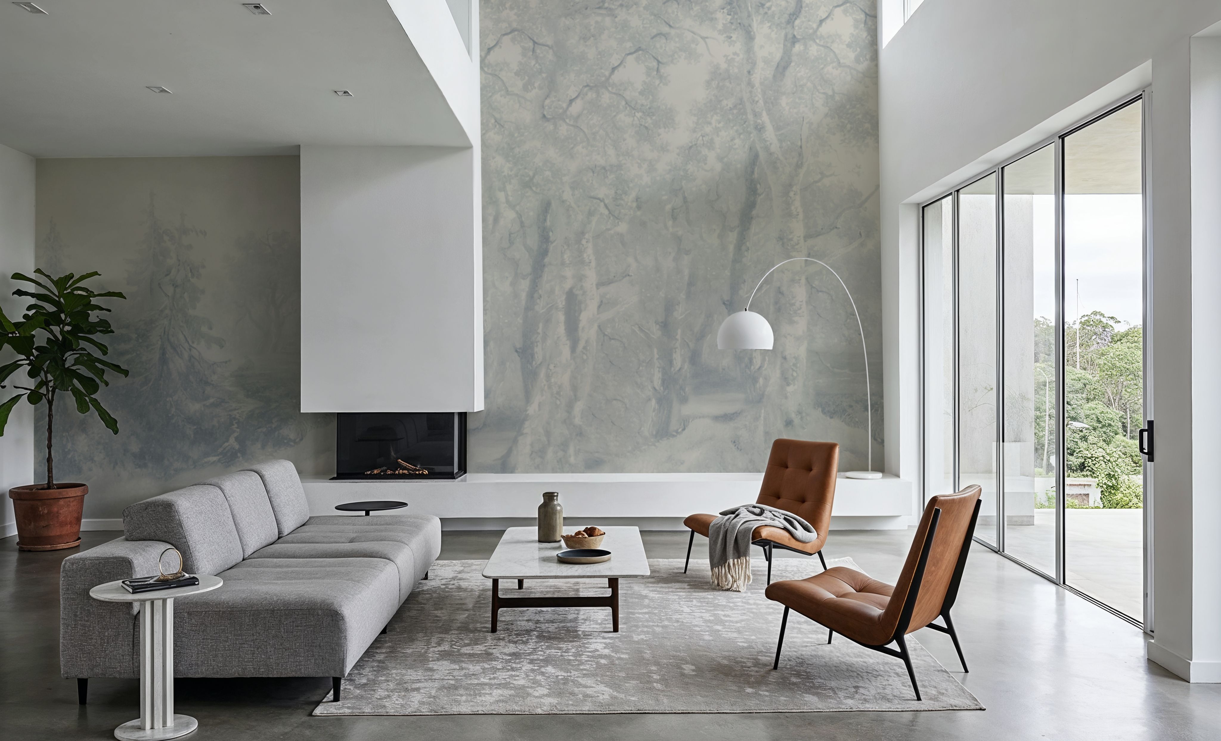 Forest Immersion Pale Blue