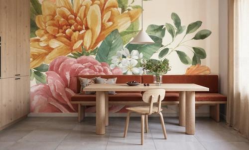 Amber Blossoms I