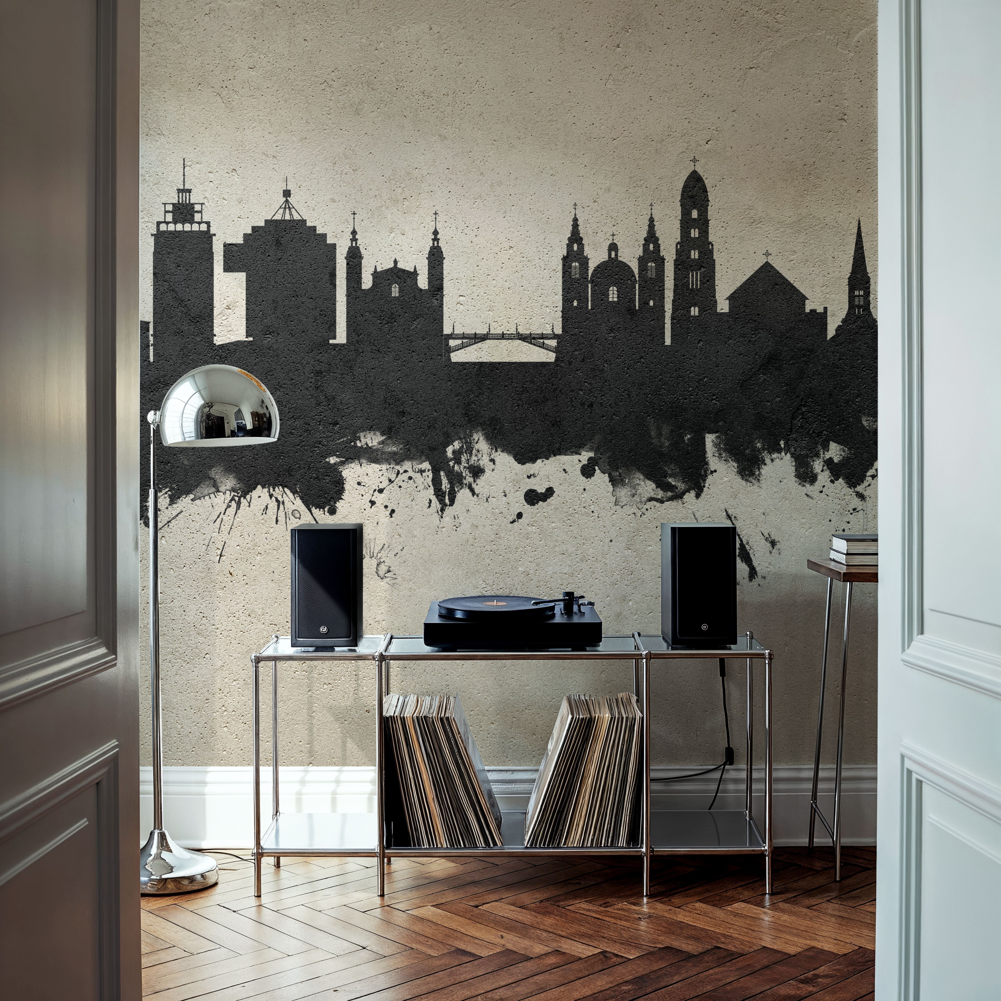 Ljubljana Slovenia Skyline Concrete