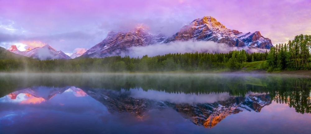 Wedge Pond Clouds