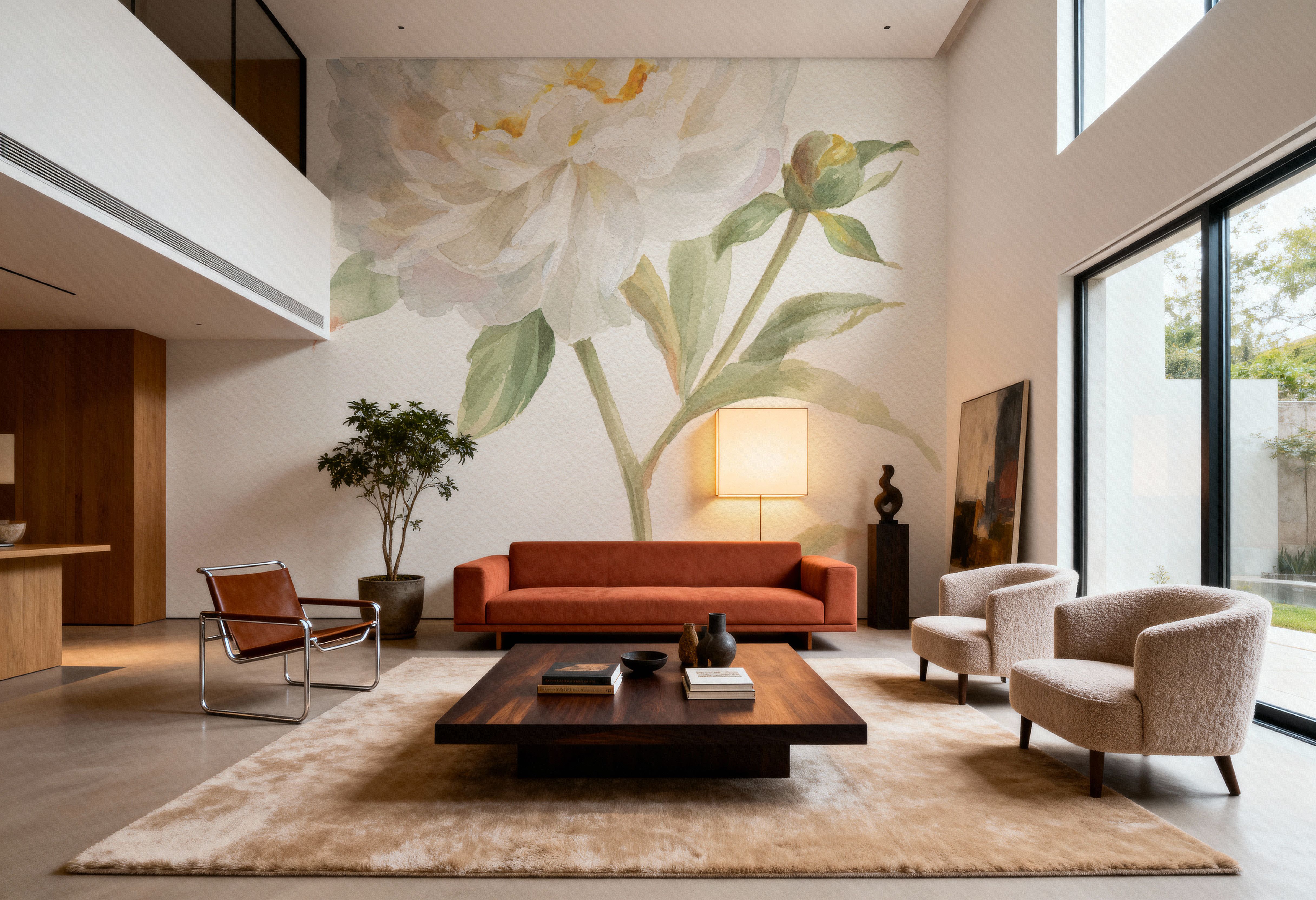 Garden Peony, Wallpaper