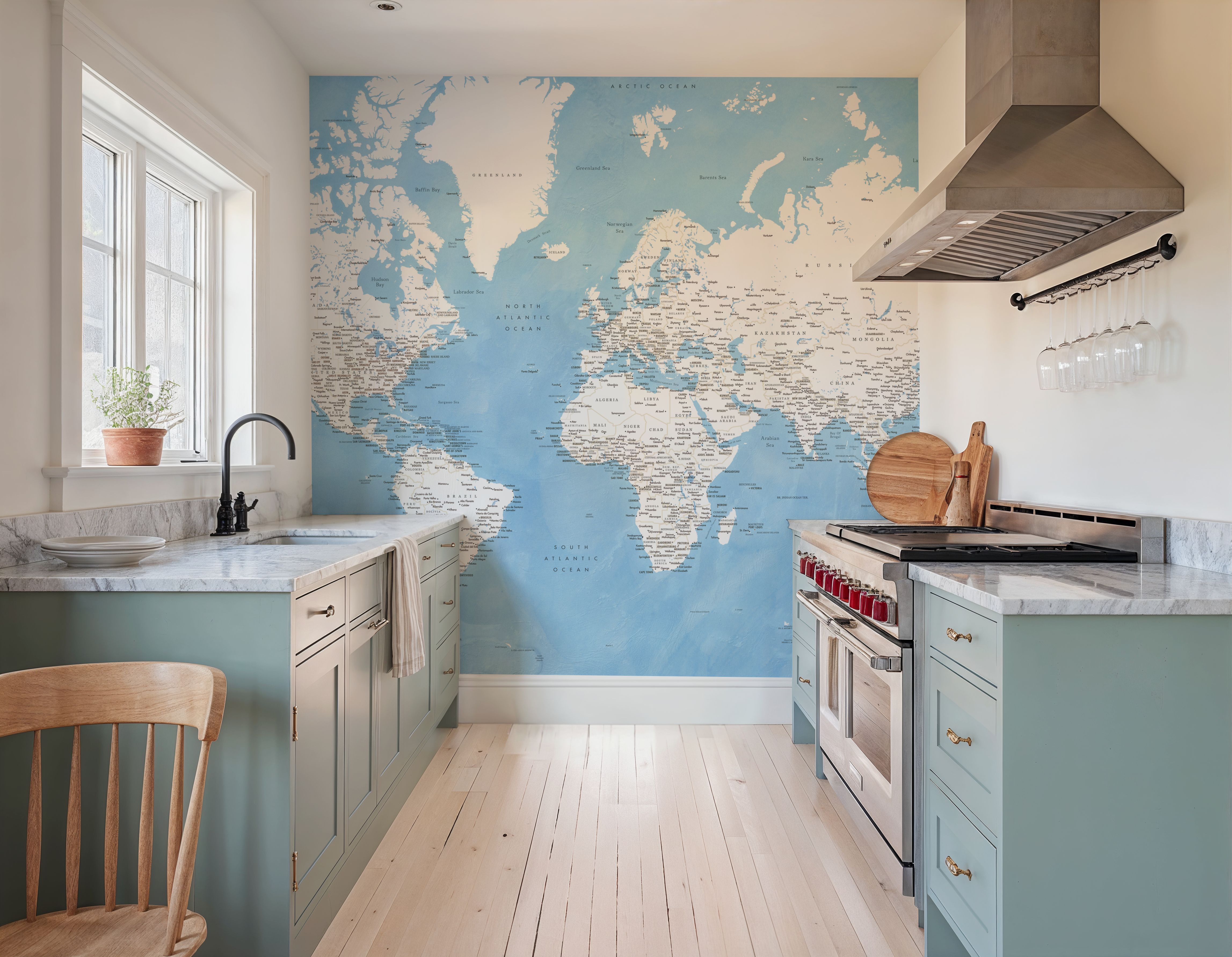 World Map Cities - Naolin