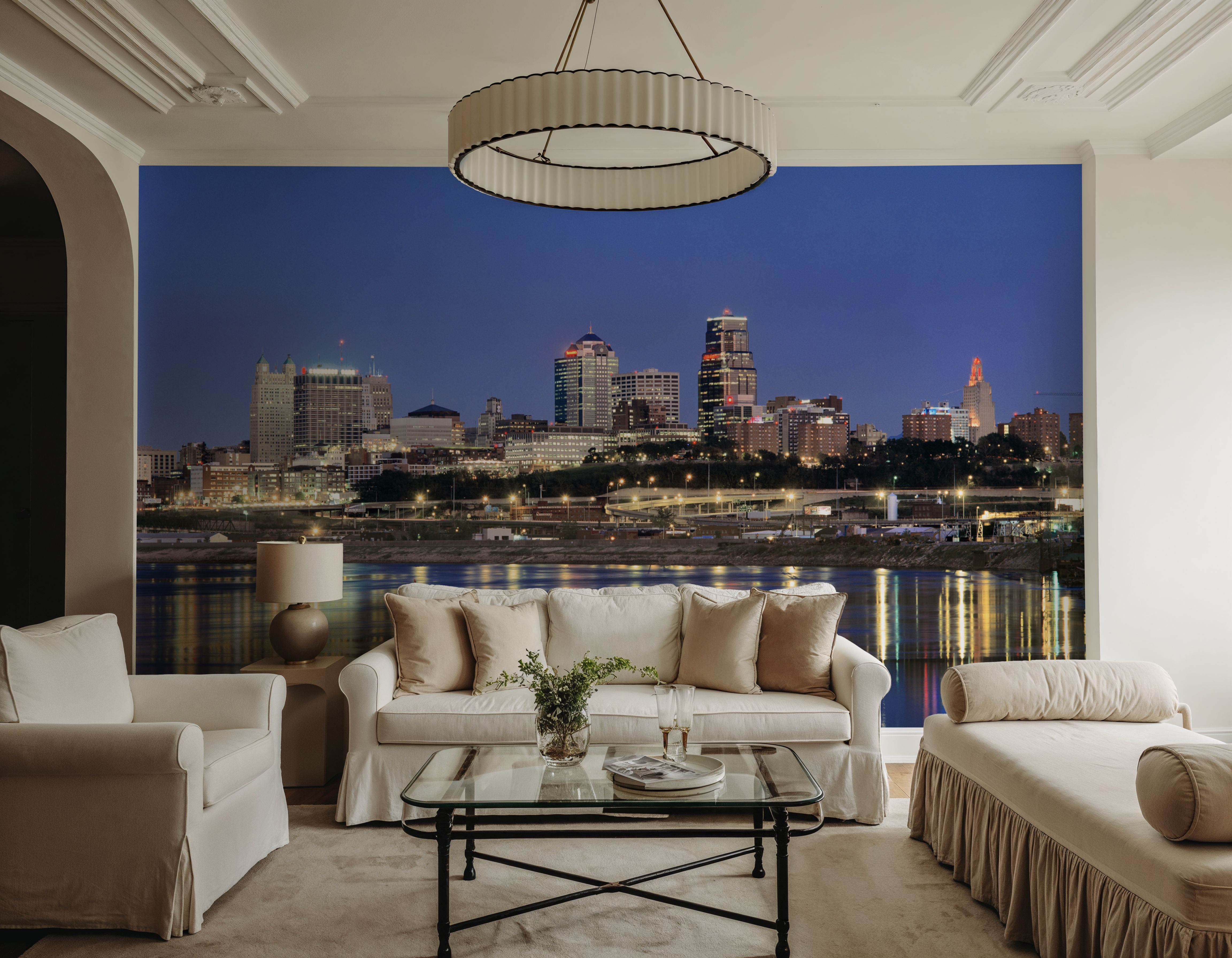 Urban Twilight Reflection