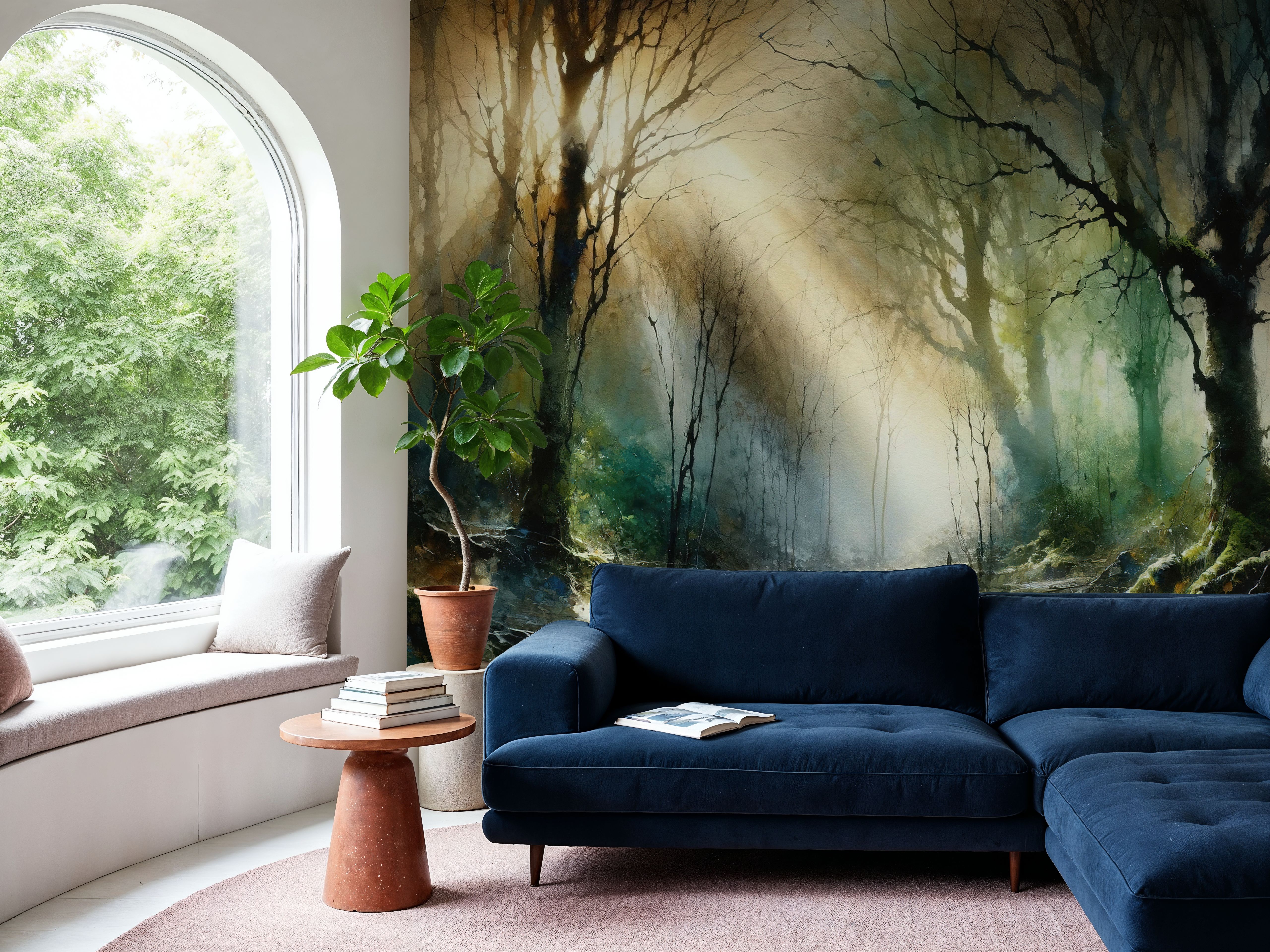 Misty Forest Awakening