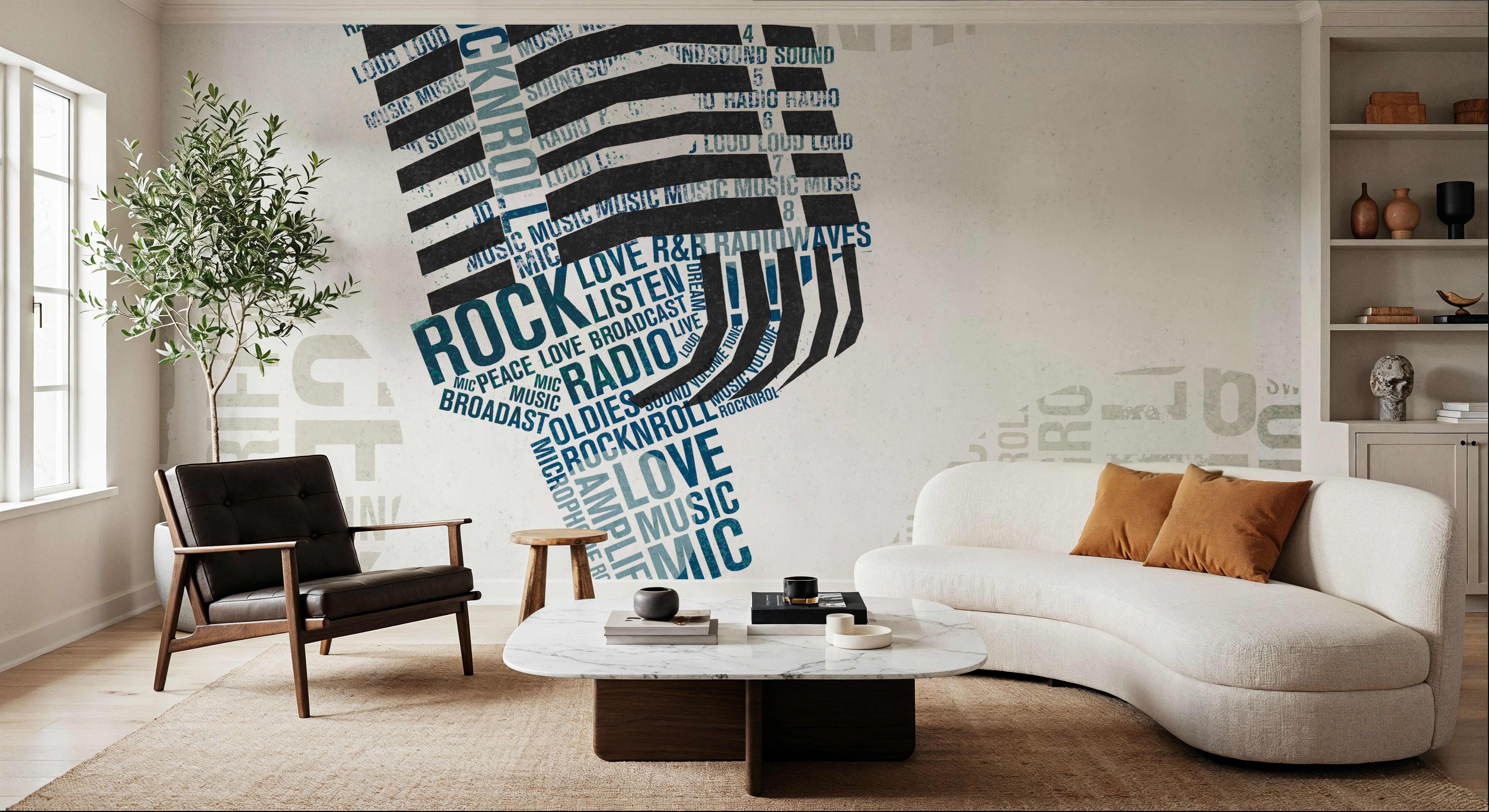 Type Mic Colorful Square