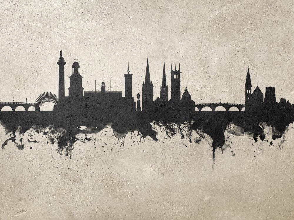 Shrewsbury England Skyline Concrete