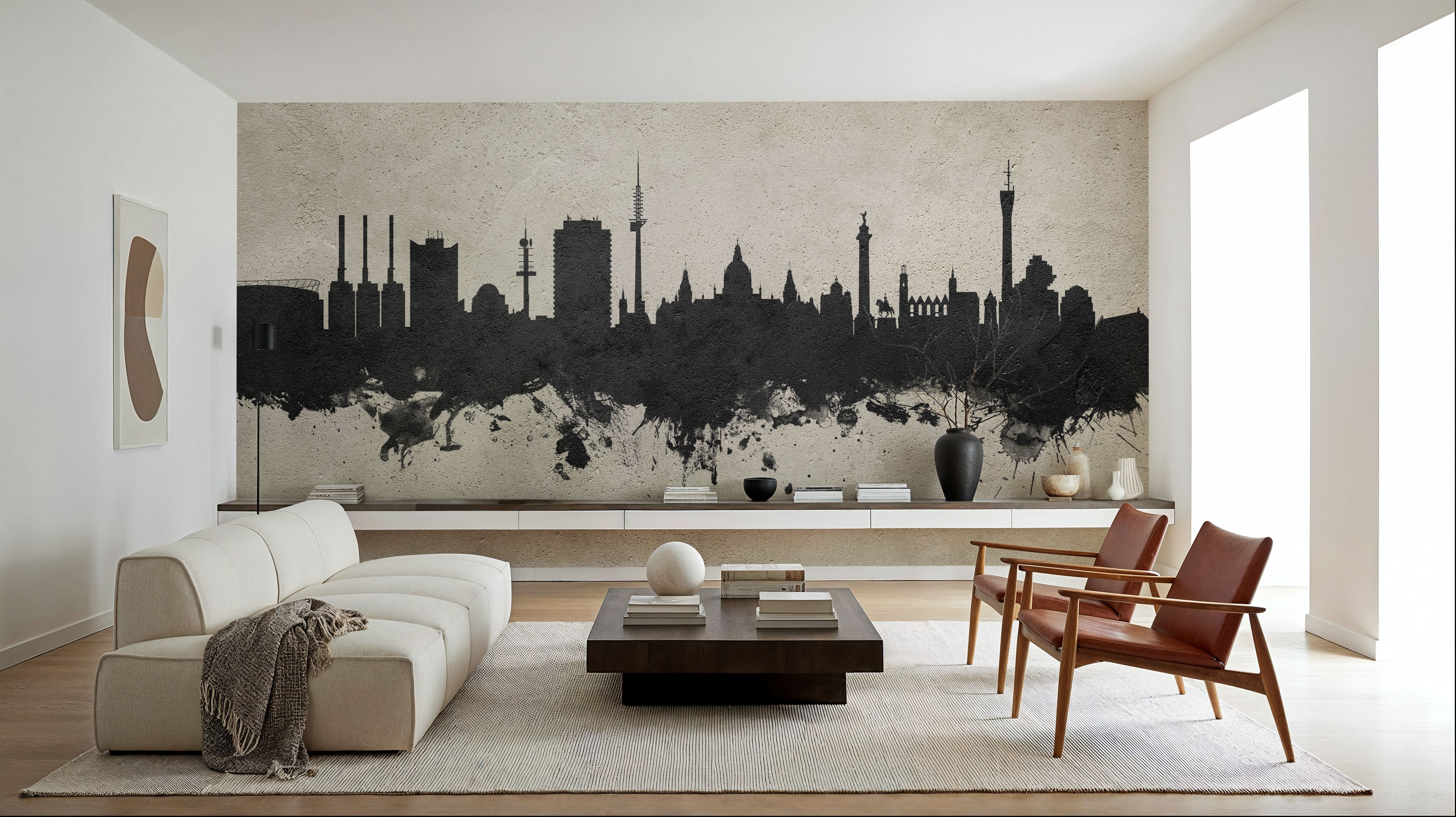Hannover Germany Skyline Concrete