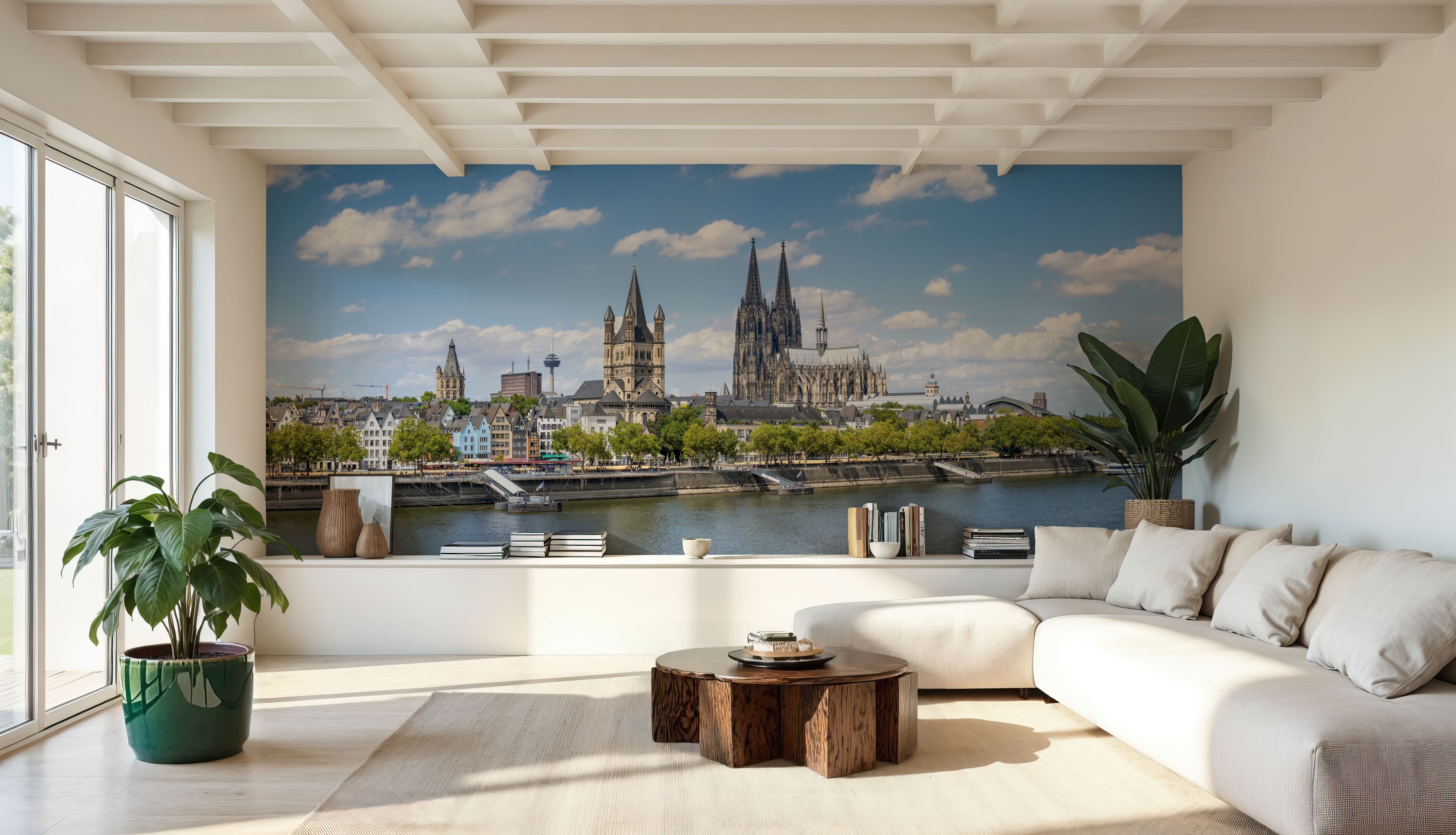 Cologne Cathedral and Great St. Martin Church