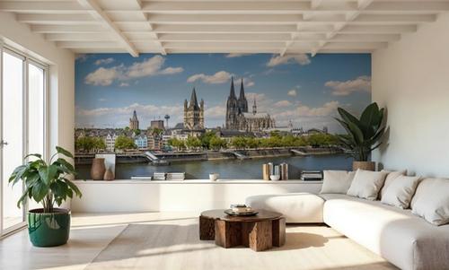 Cologne Cathedral and Great St. Martin Church